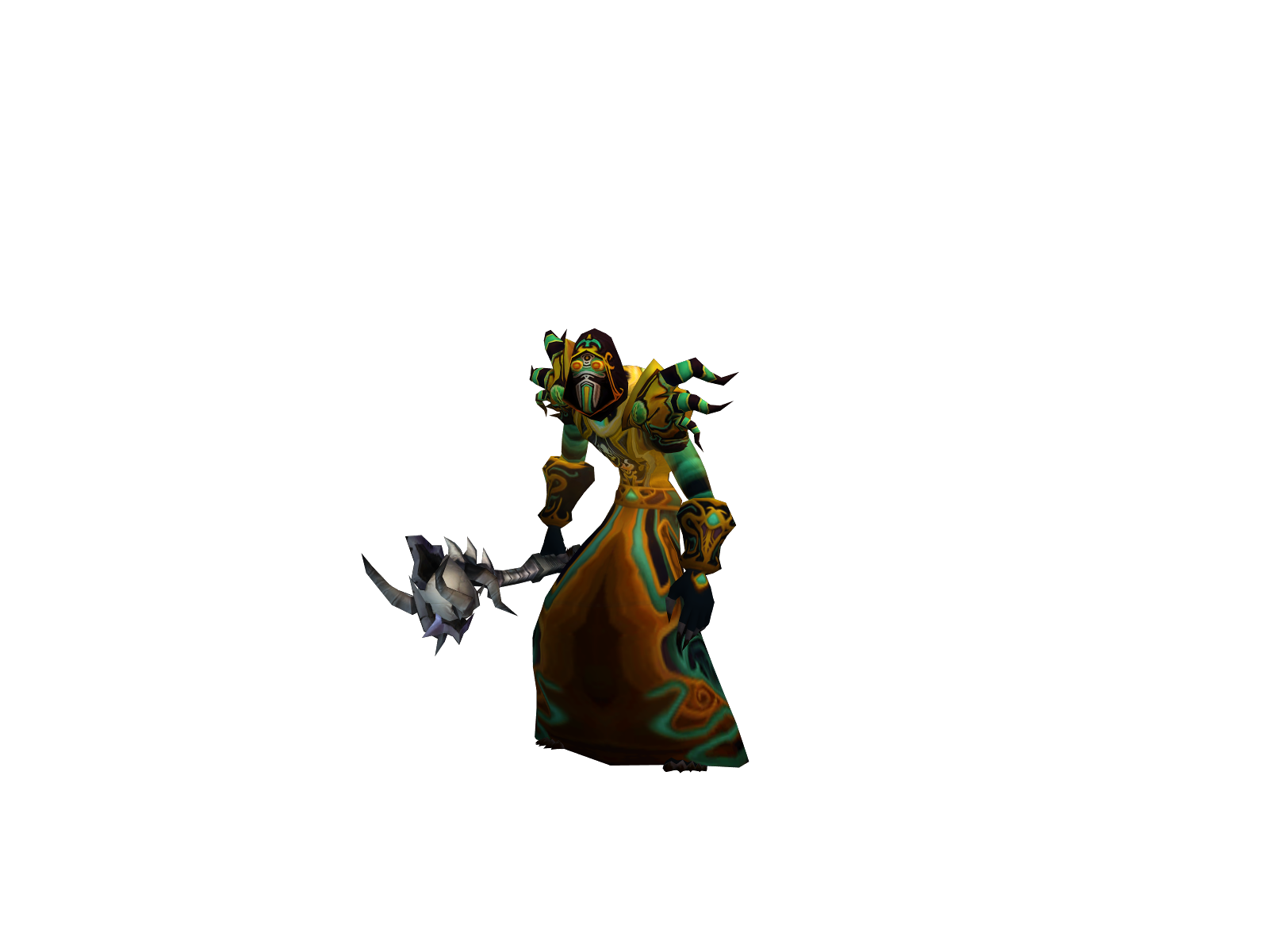 Gravekid 3D character render