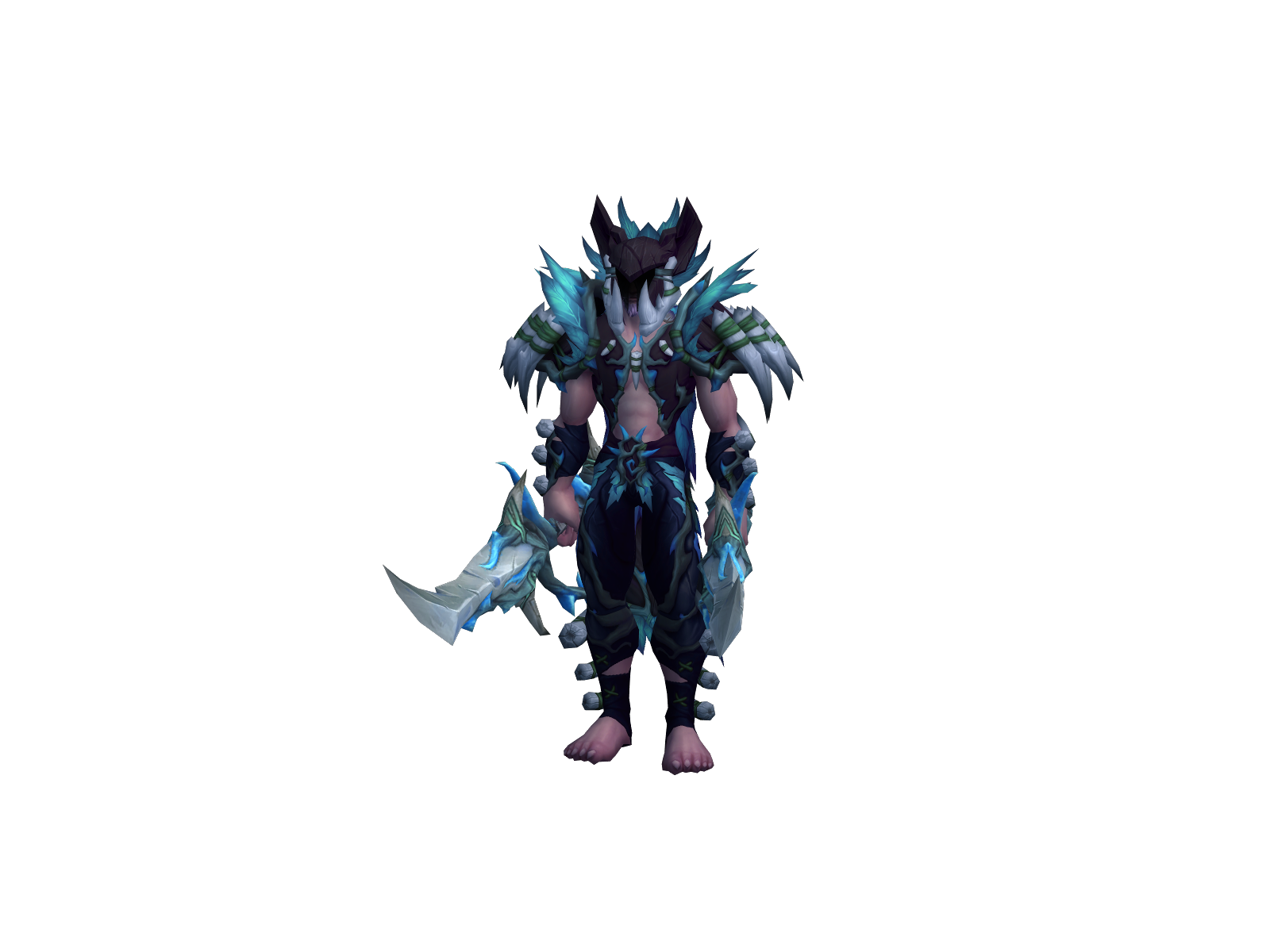 Lowskill 3D character render