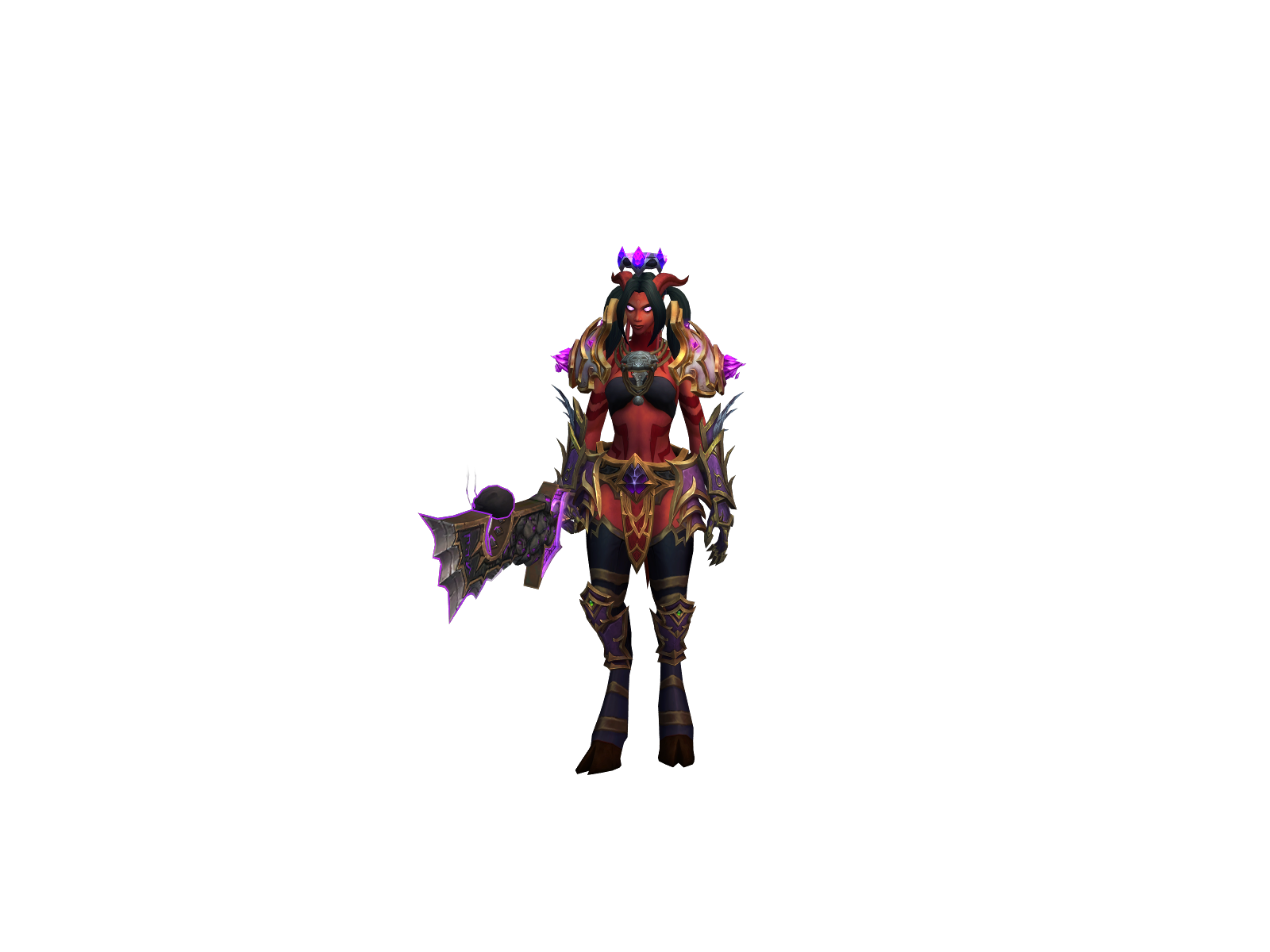 Alixel 3D character render