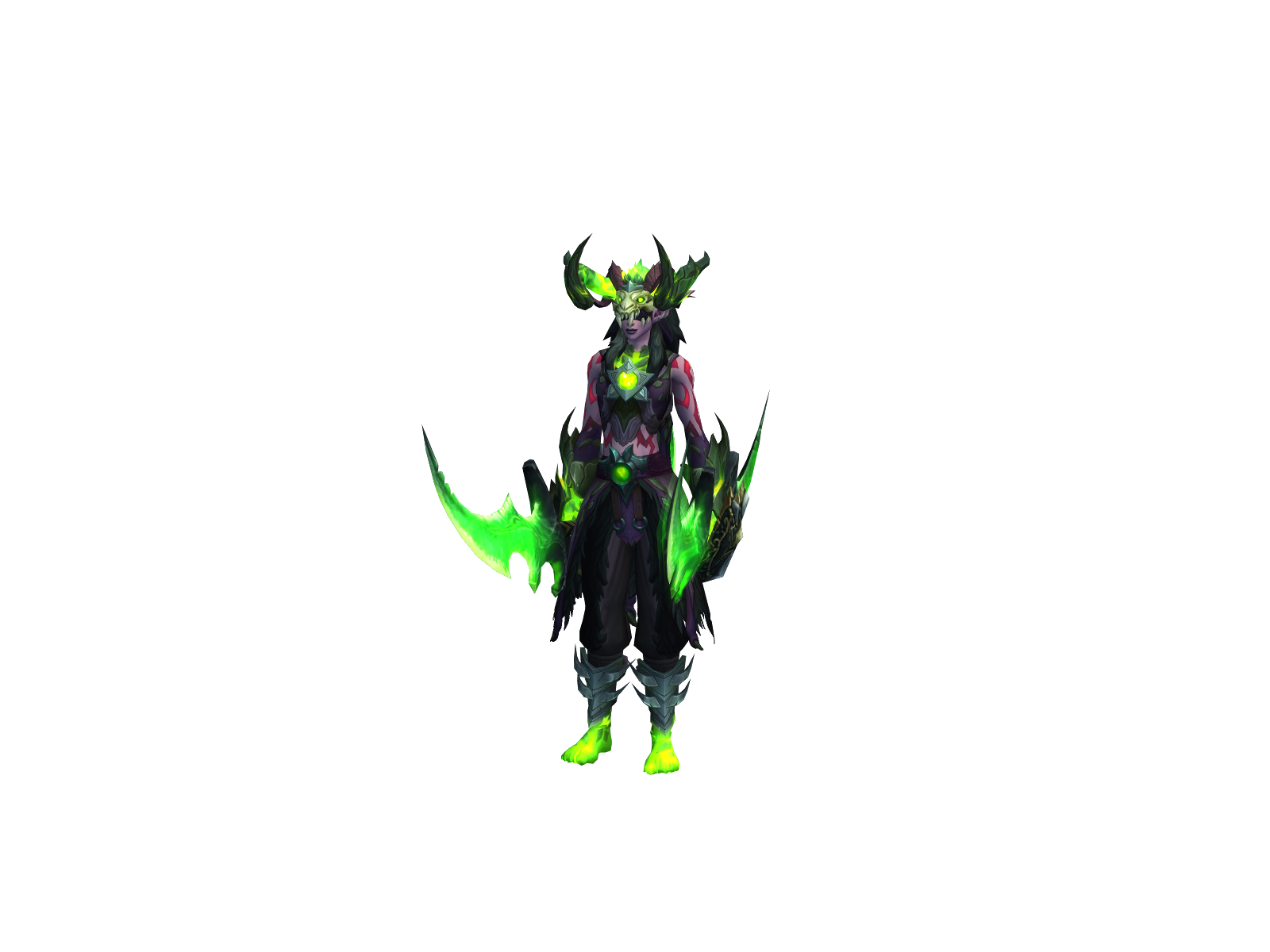 Scapegoated 3D character render