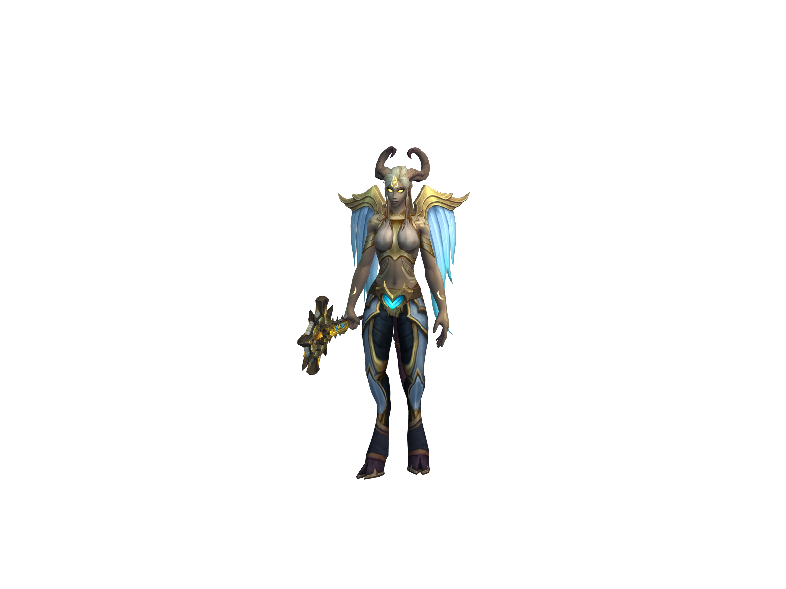 Alèxius 3D character render