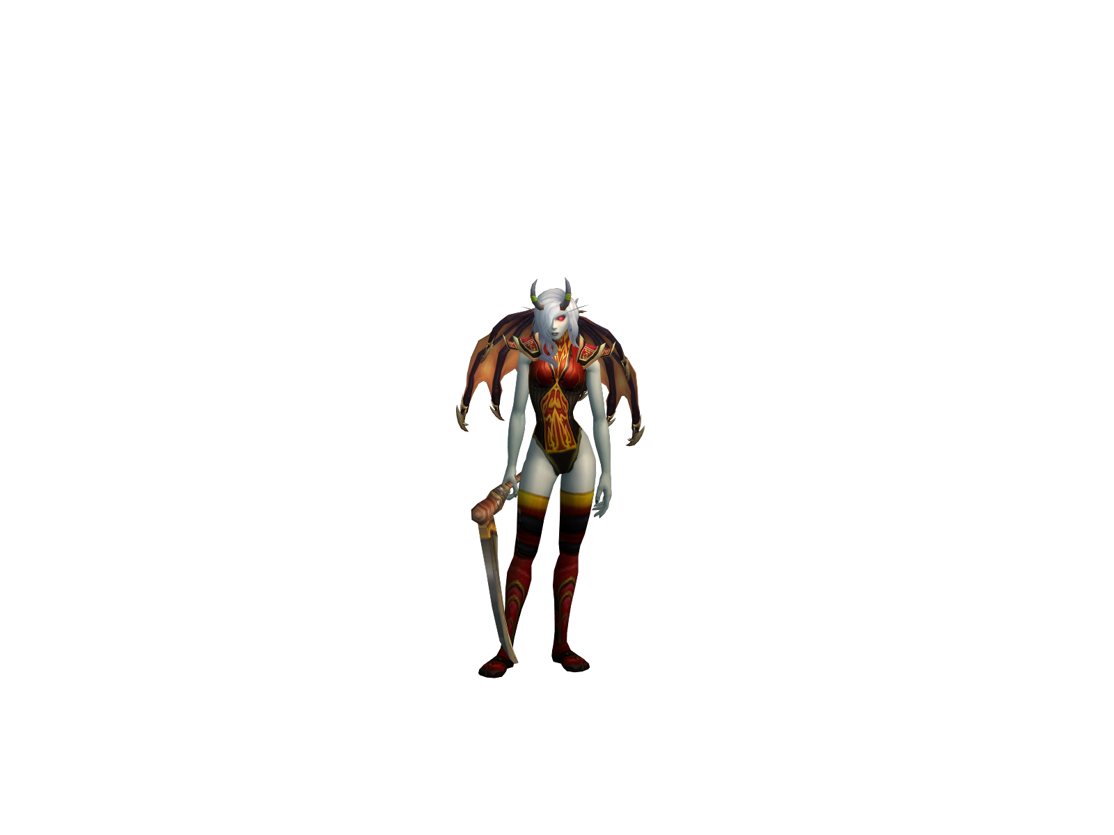 Elithtina 3D character render