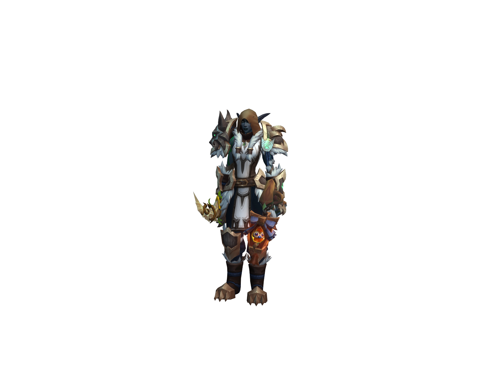 Lunarbird 3D character render