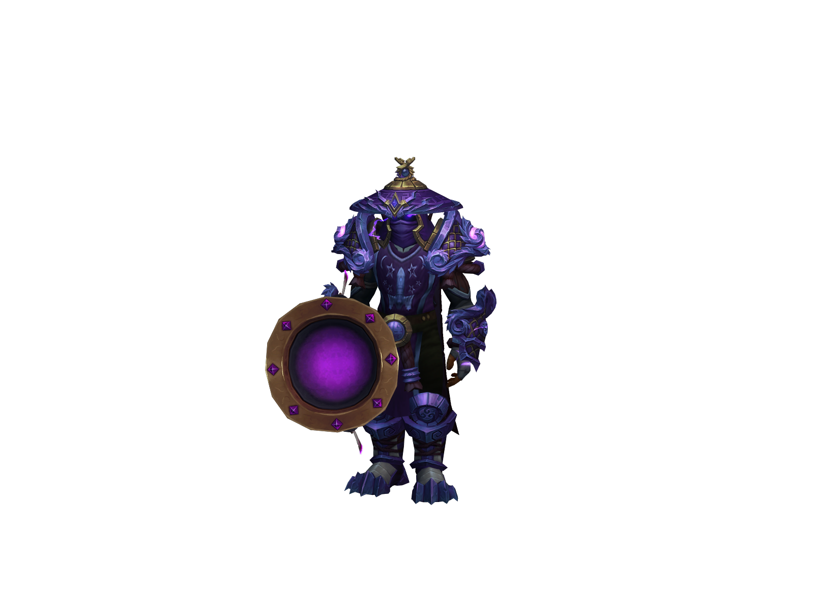 Puffinsmonk 3D character render