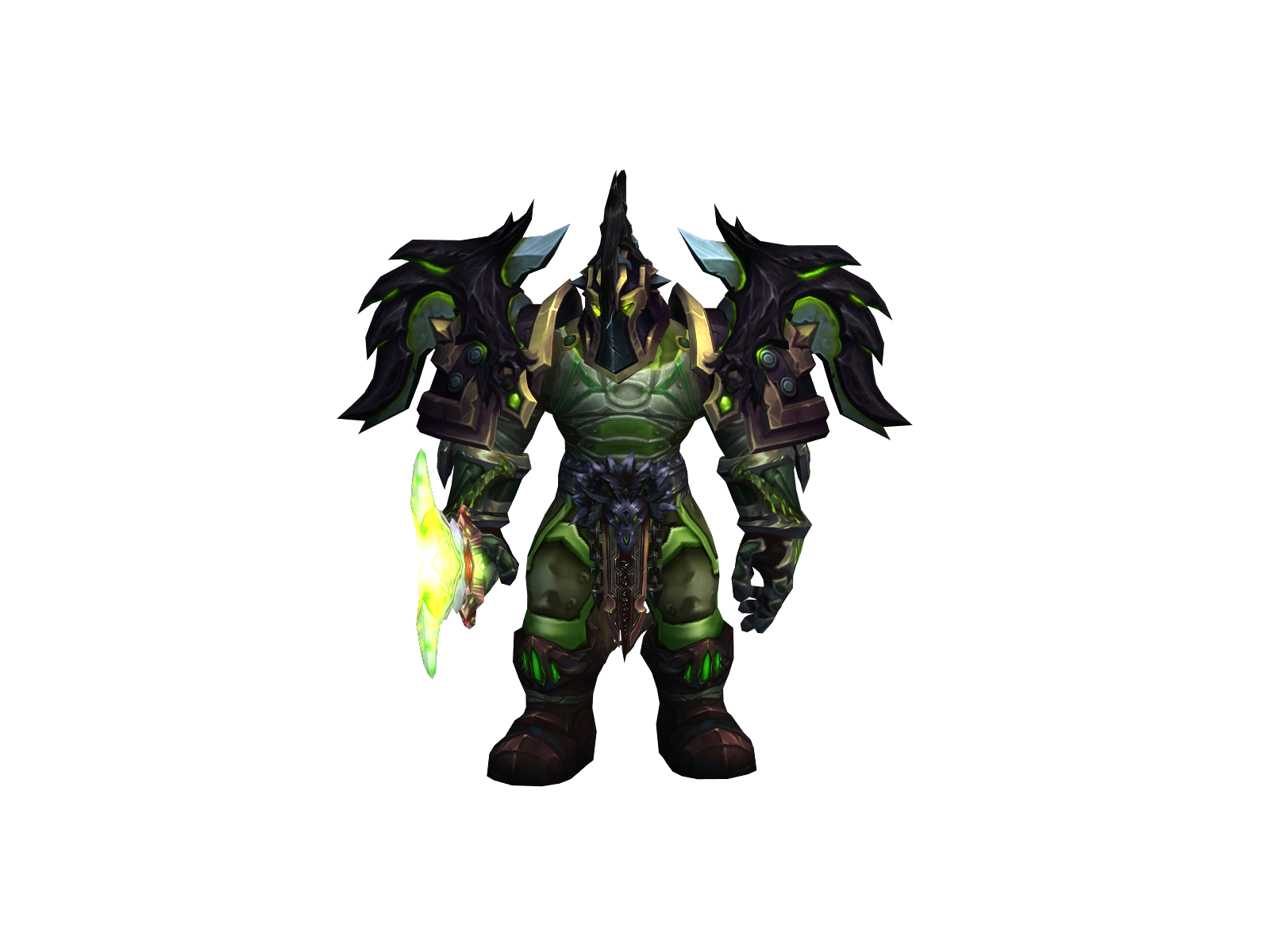 Wrathgore 3D character render