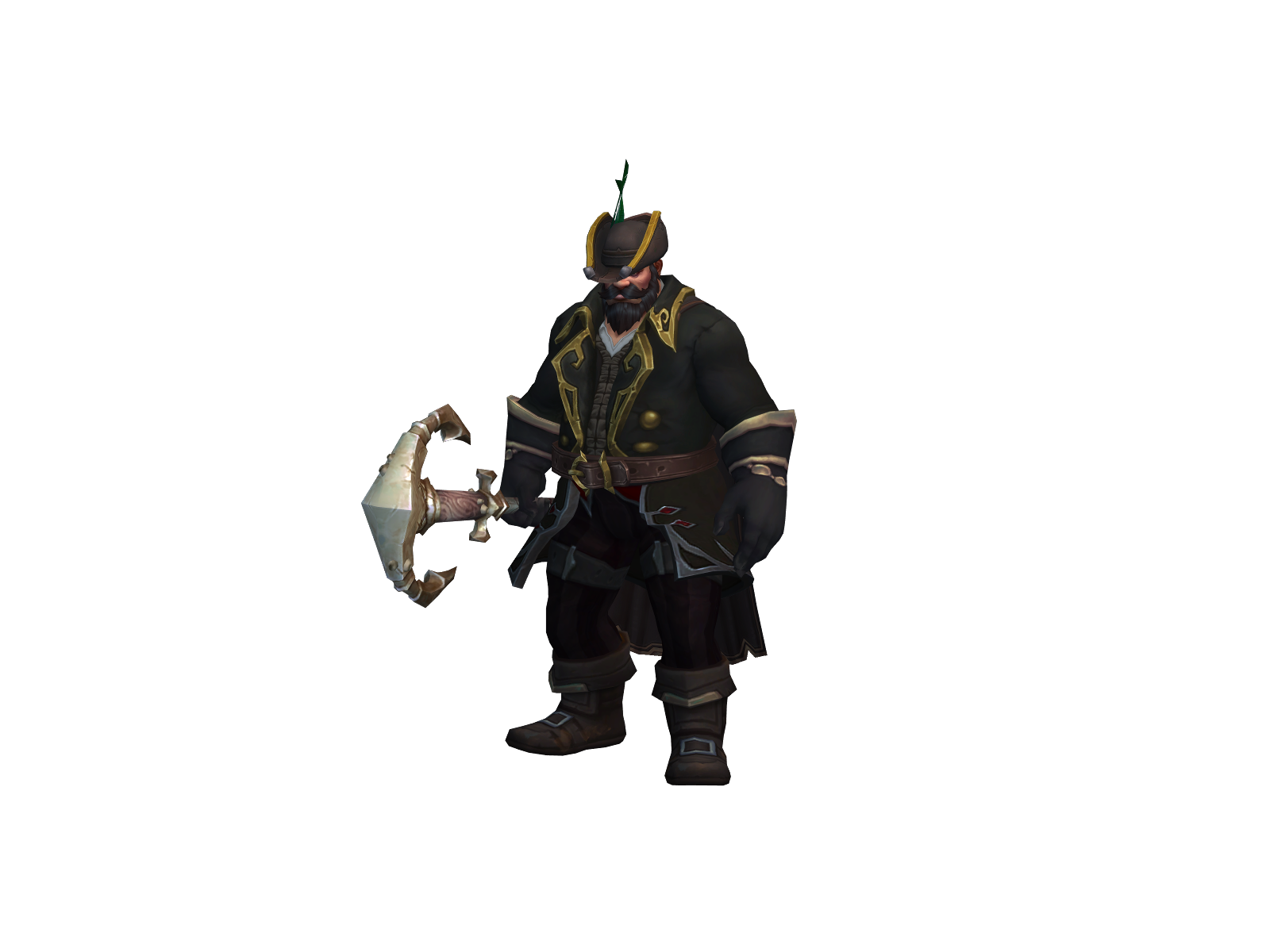 Dirulei 3D character render