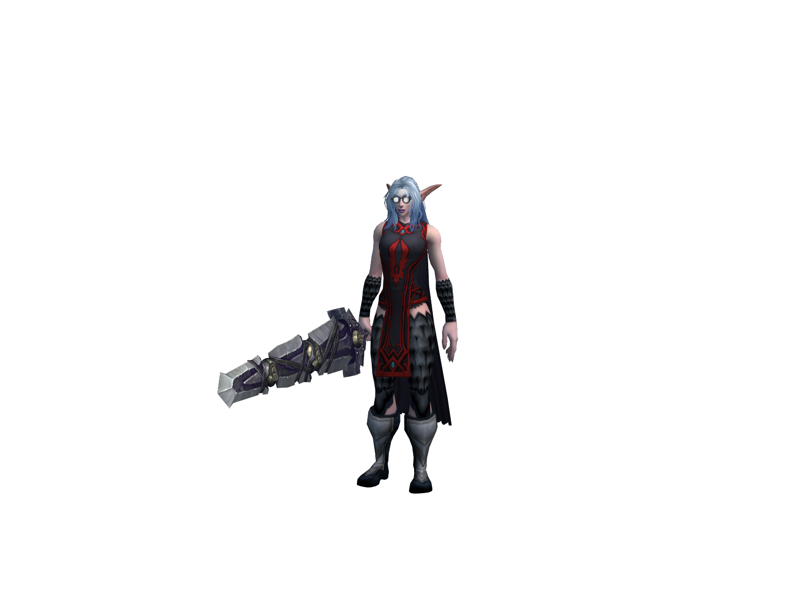 Sandrelea 3D character render