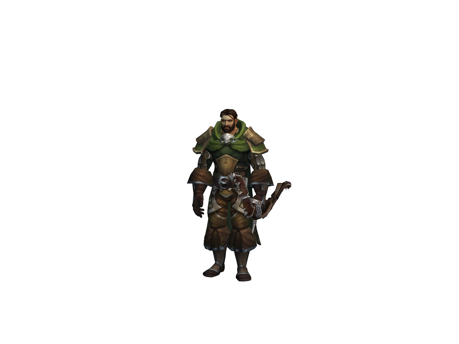 Leodoric 3D character render