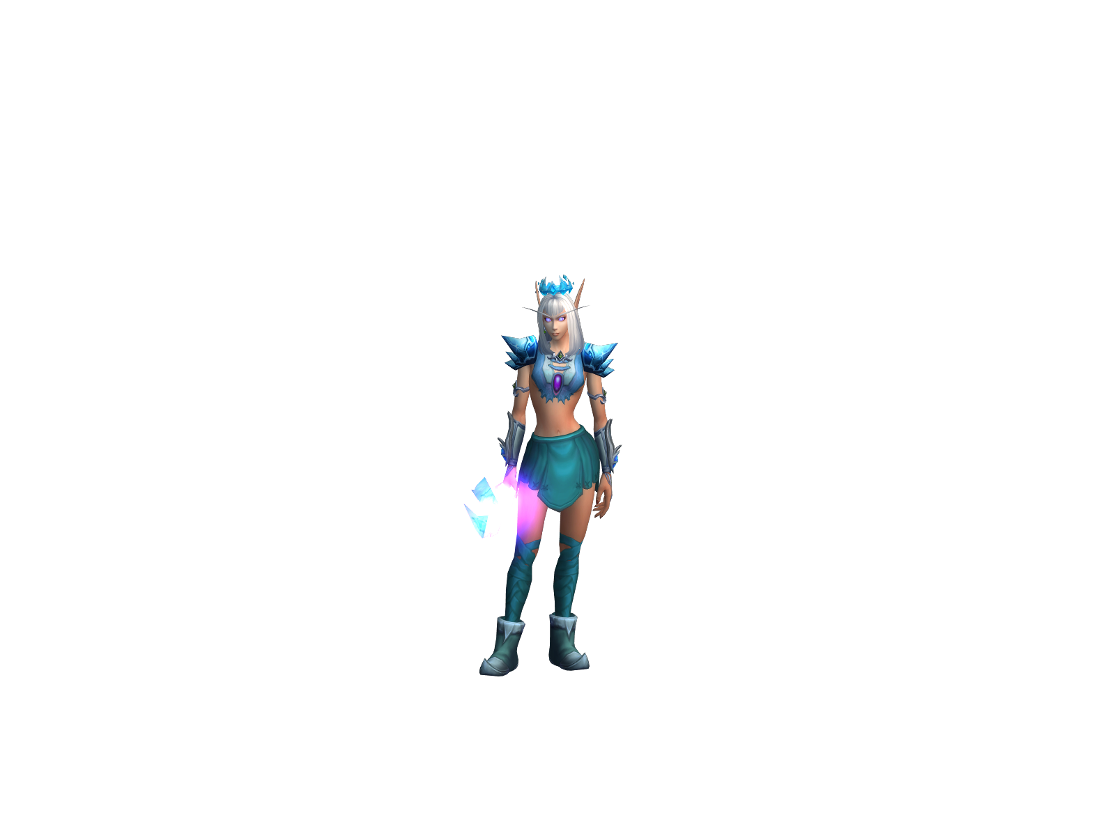 Estrielle 3D character render
