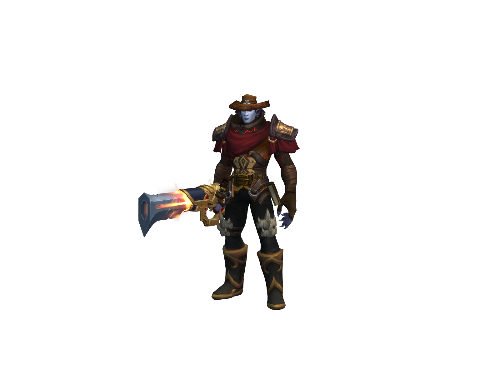 Mandarim 3D character render