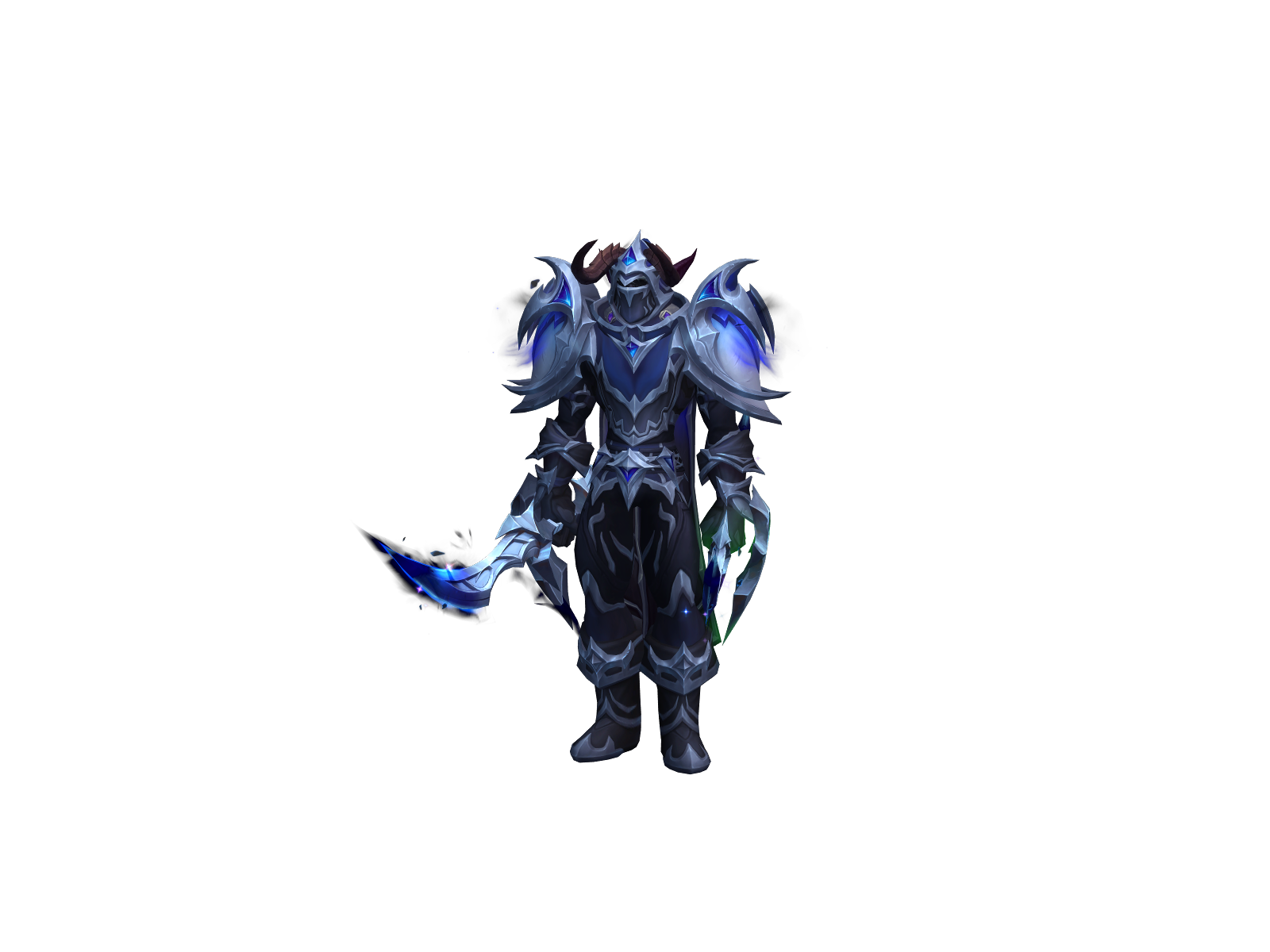 Blazedivern 3D character render