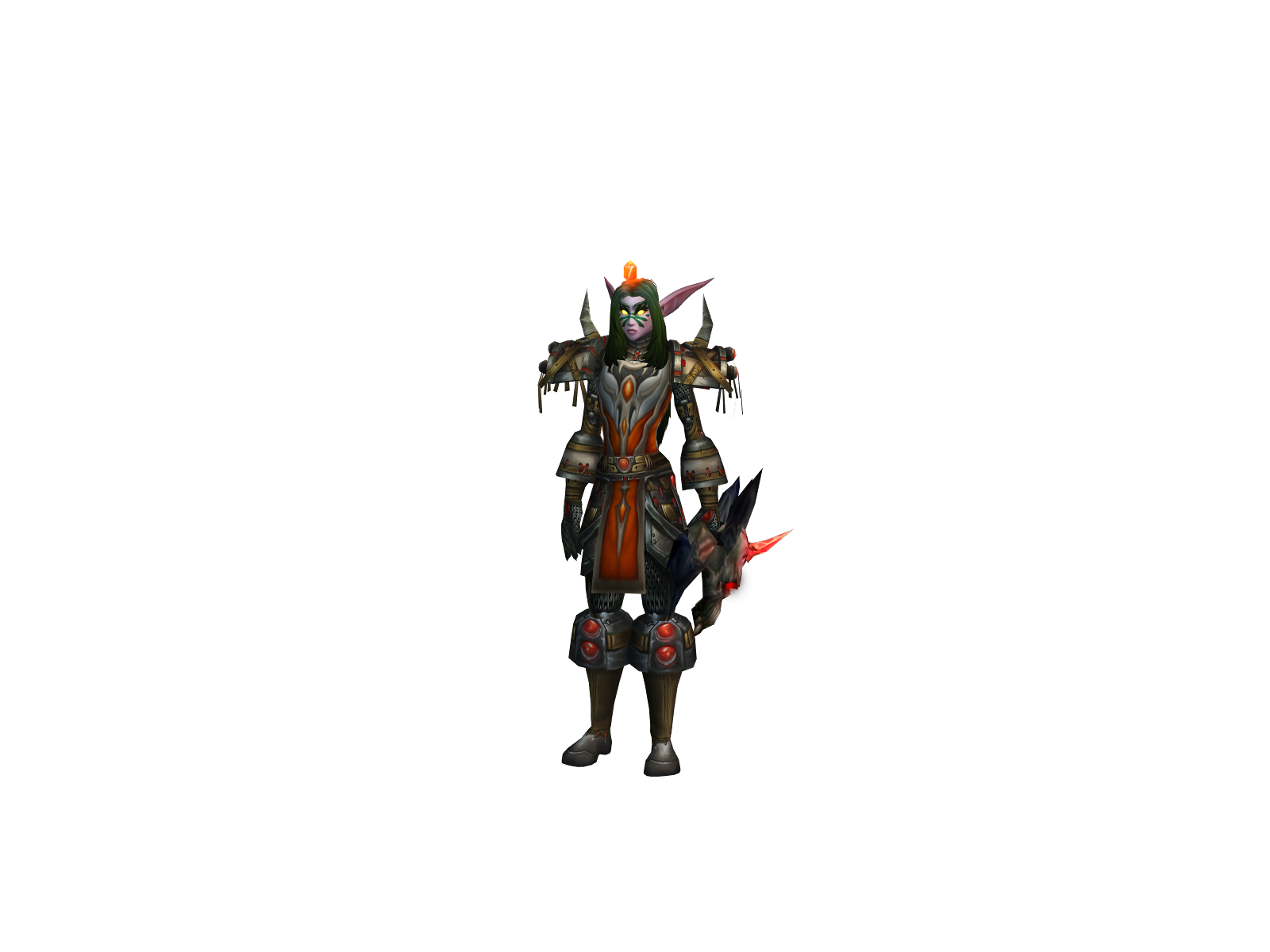 Ryenna 3D character render