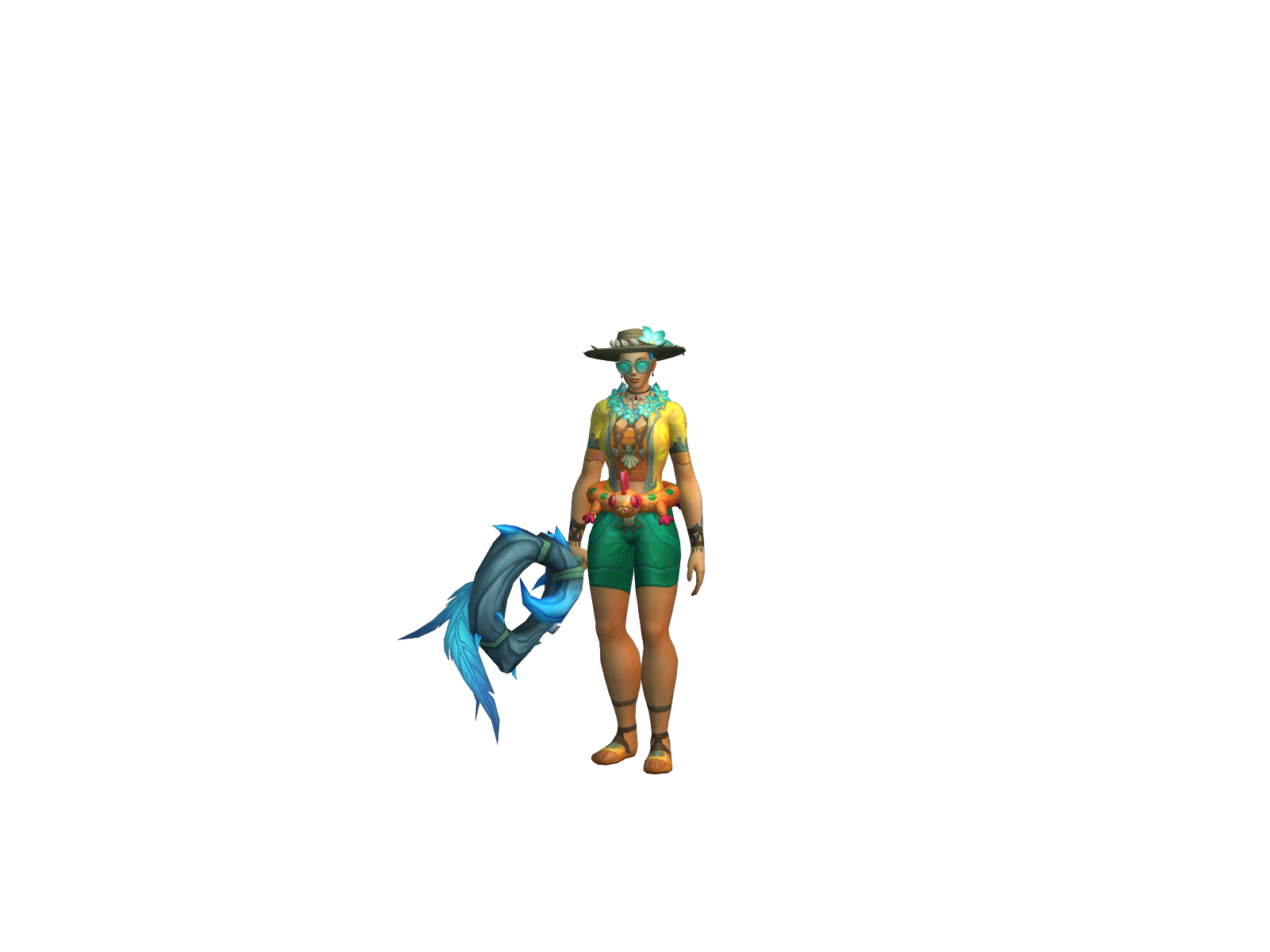 Lowkirkuenly 3D character render