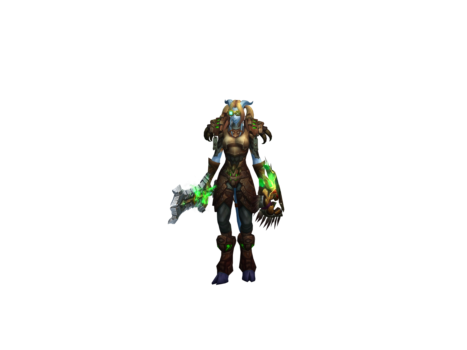 Bigbadgirl 3D character render