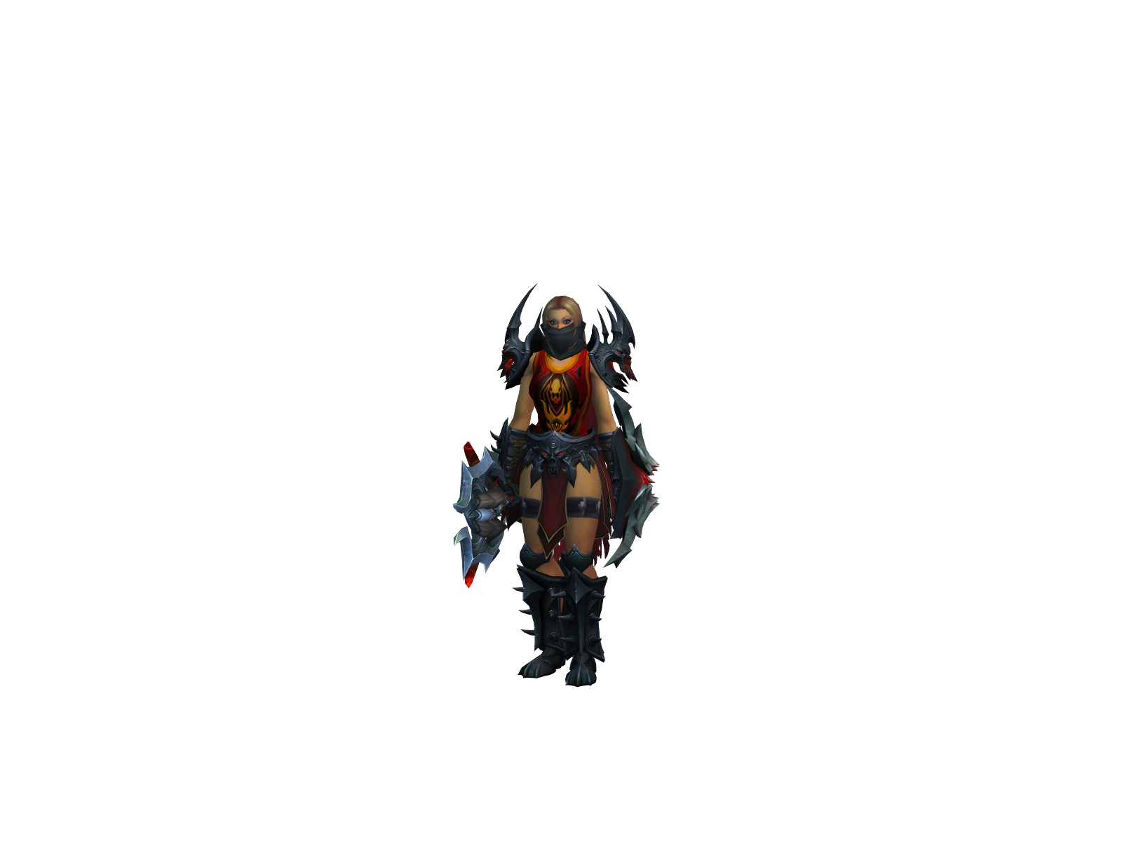 Bubblecack 3D character render