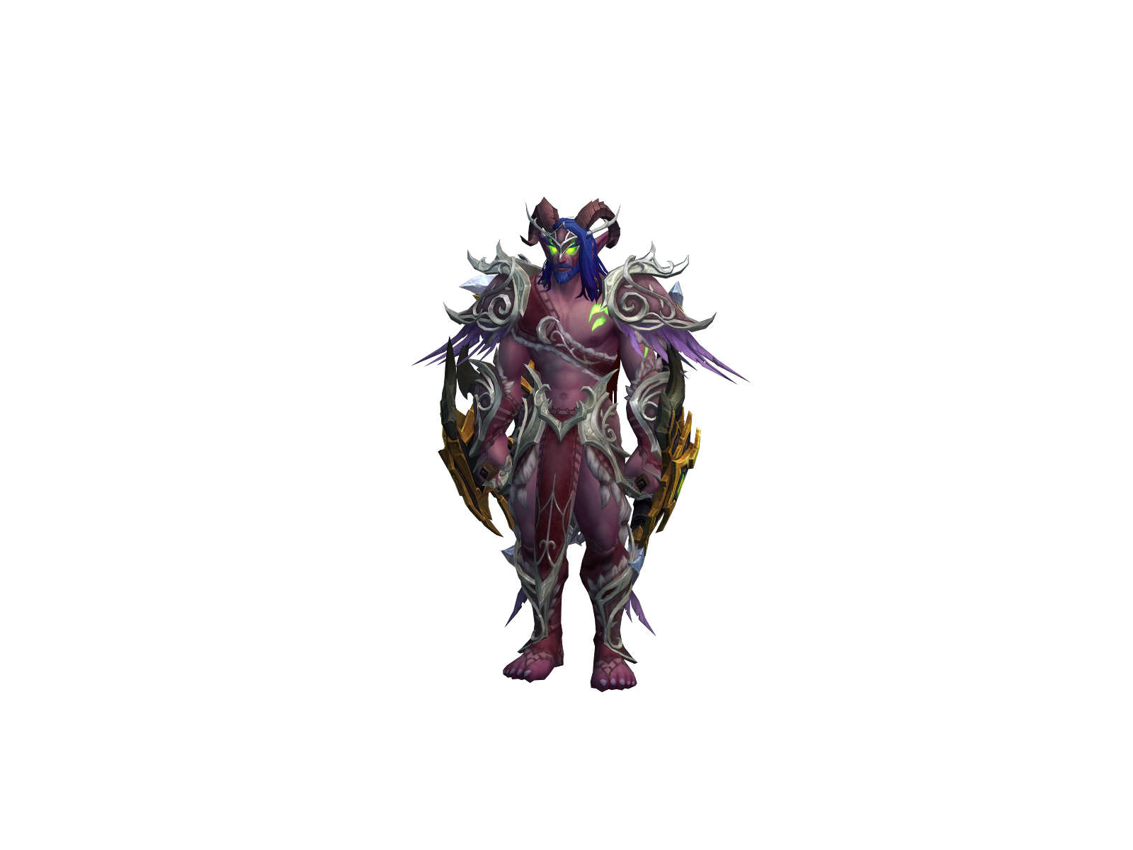 Illprepared 3D character render