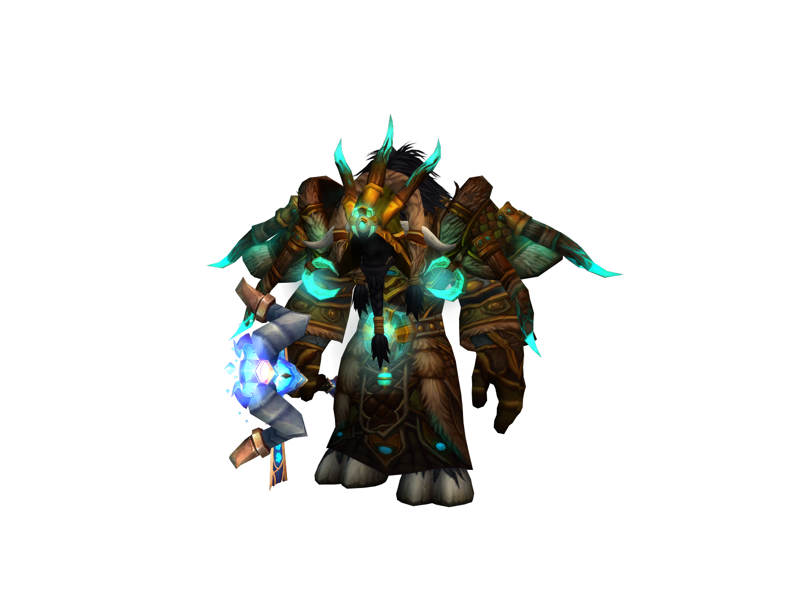 Auyn 3D character render