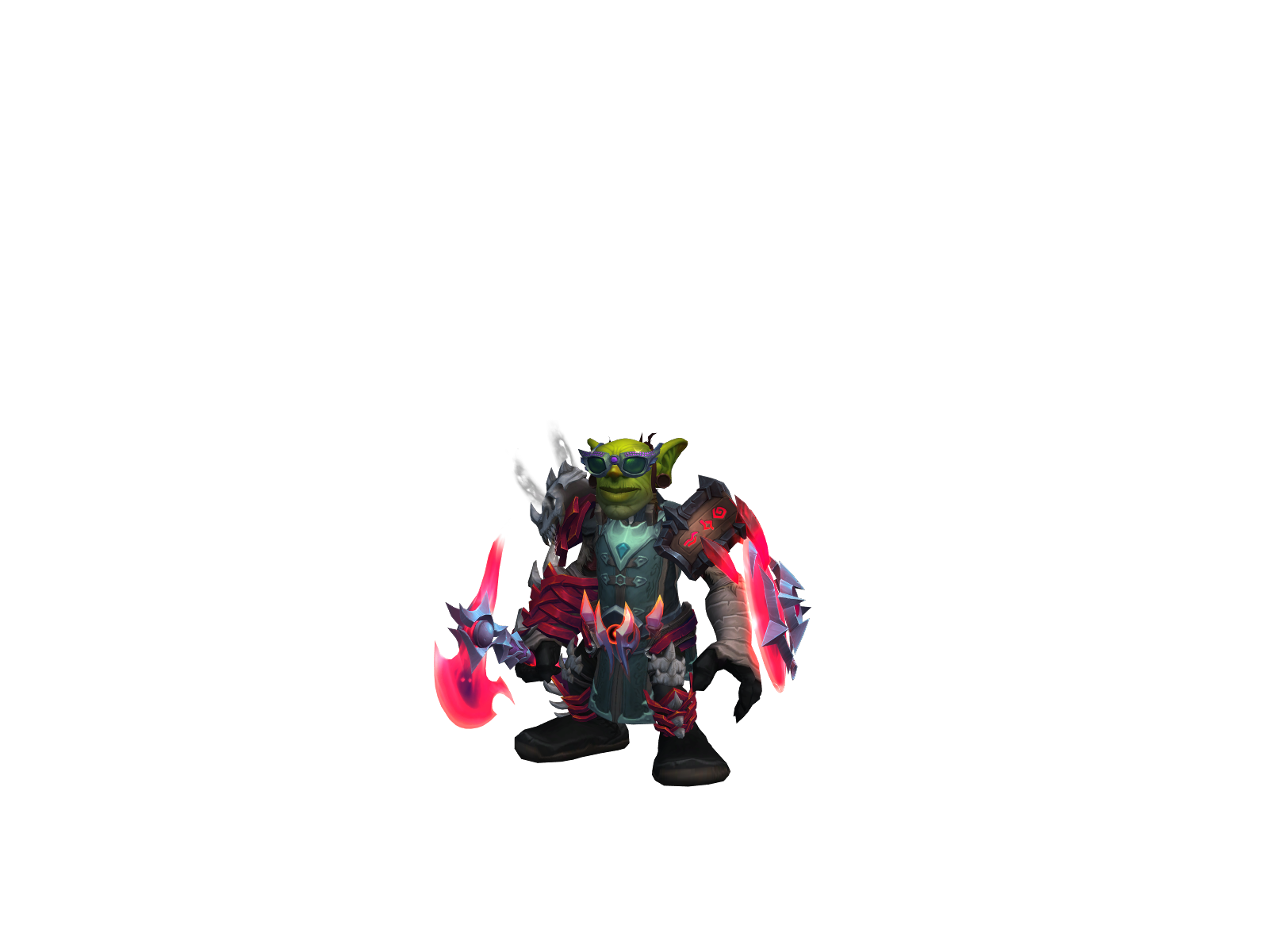 Greasefire 3D character render