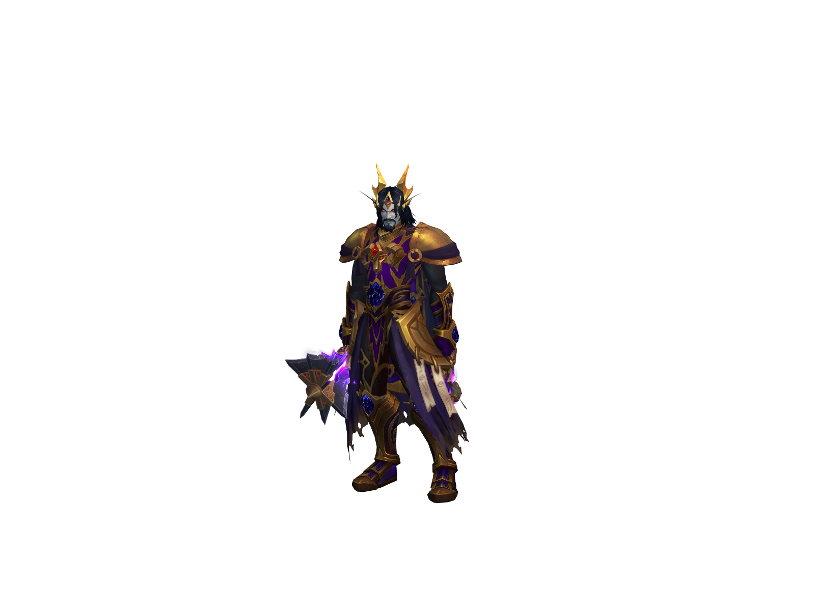 Scáith 3D character render