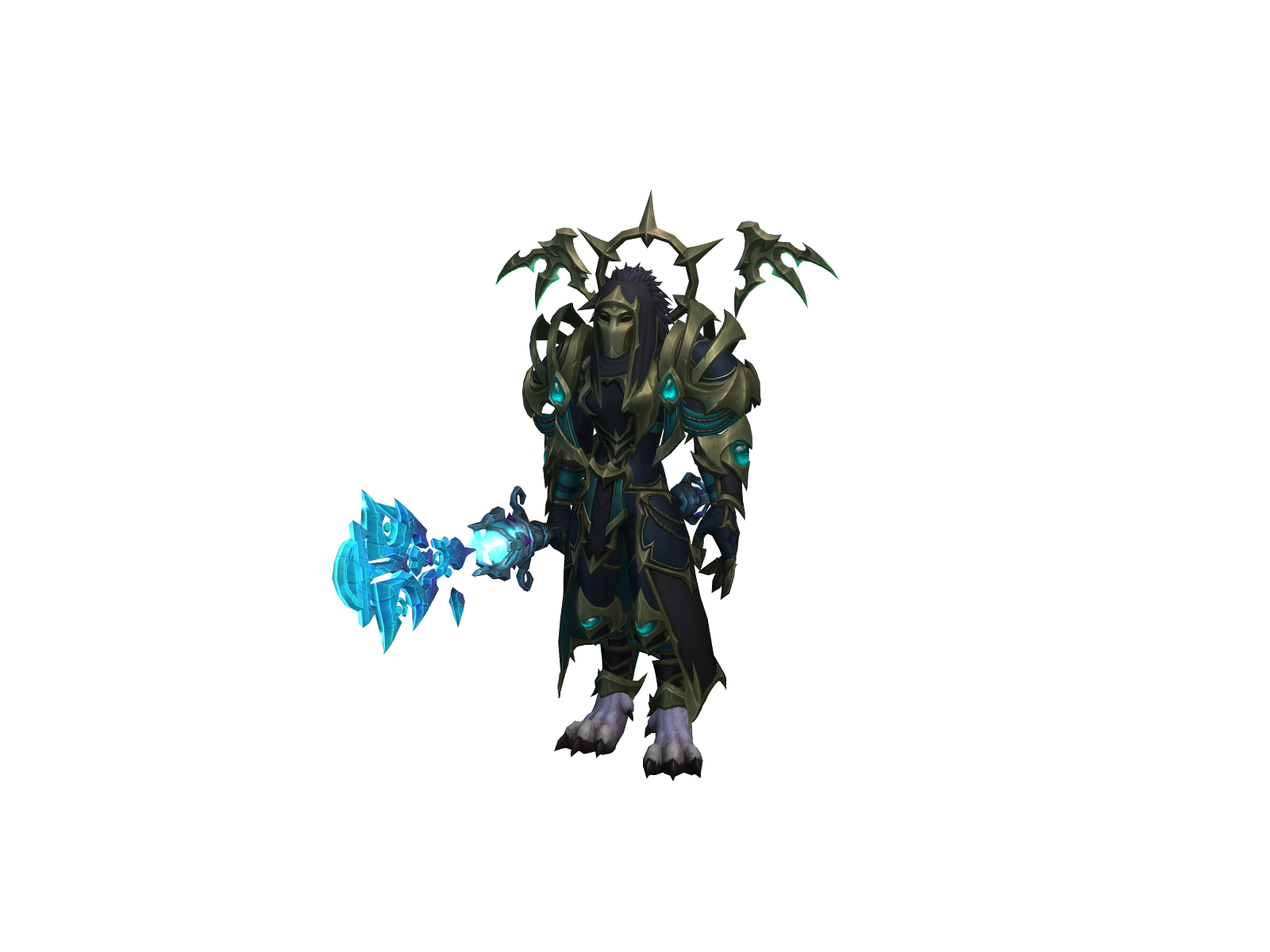 Yesimwaxed 3D character render
