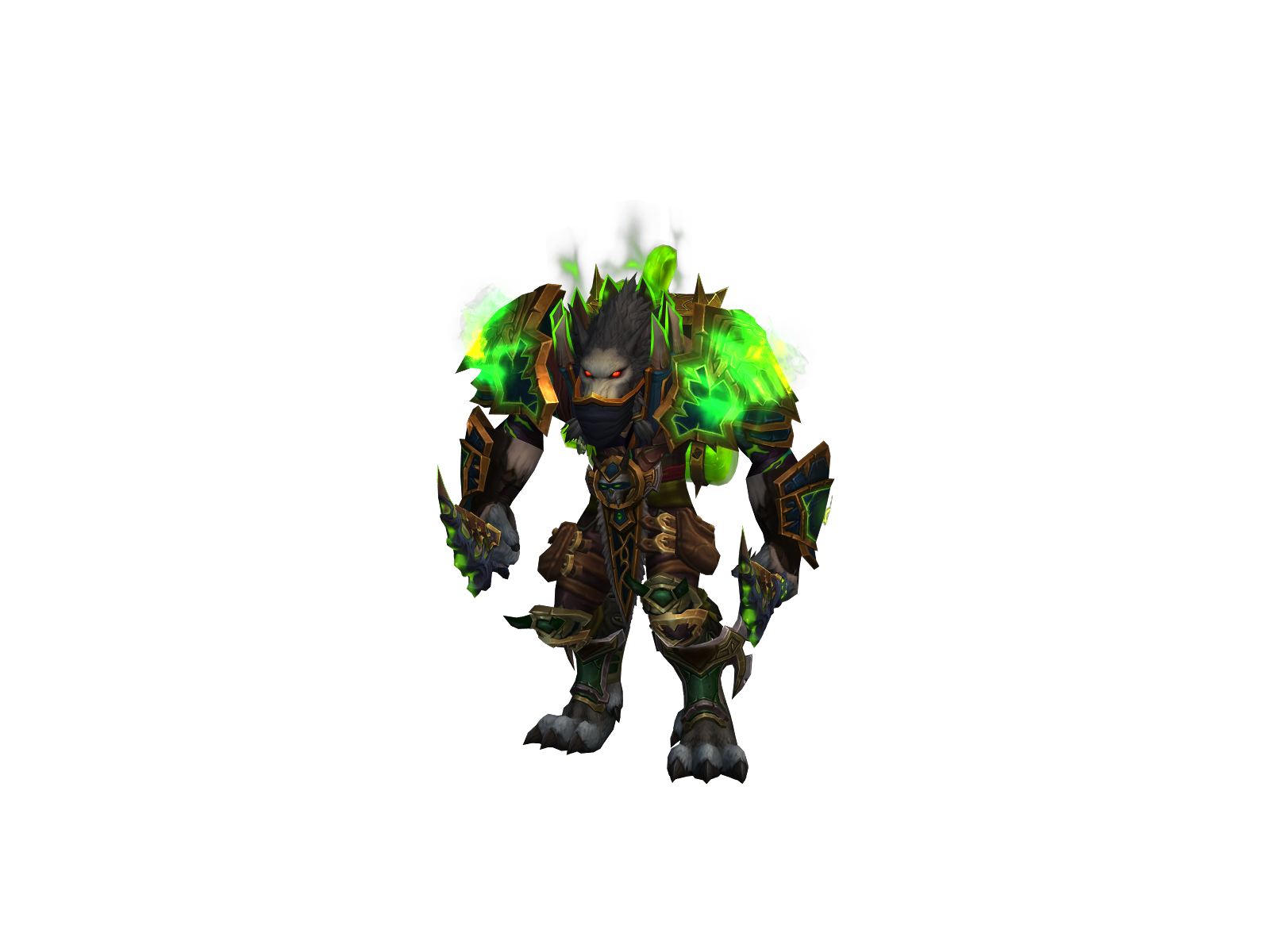 Kruldall 3D character render