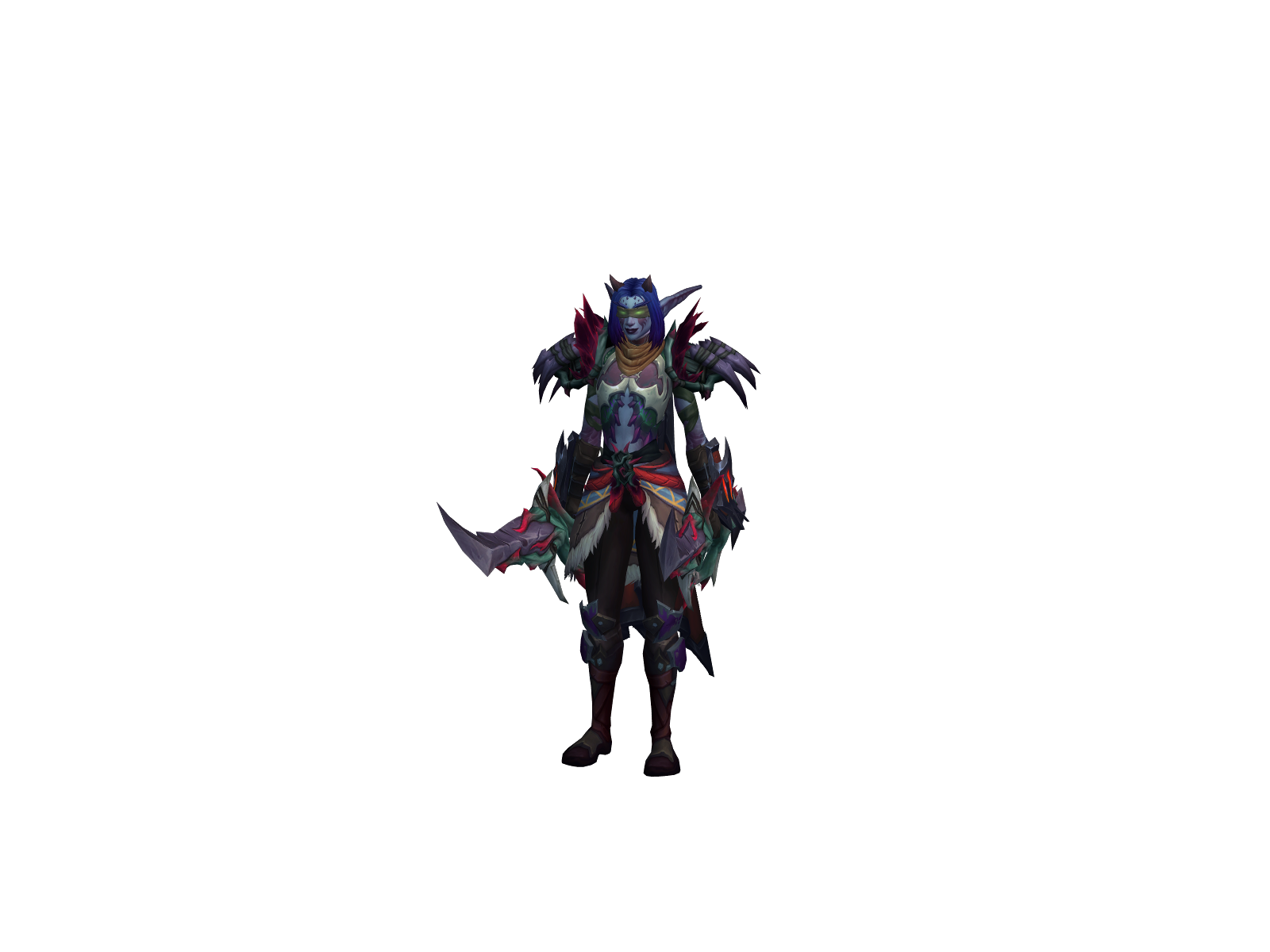 Eilyrasia 3D character render