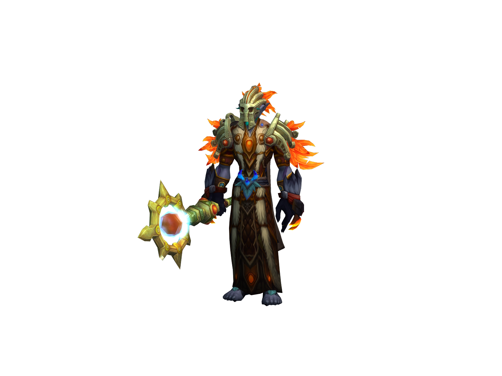 Chickengap 3D character render