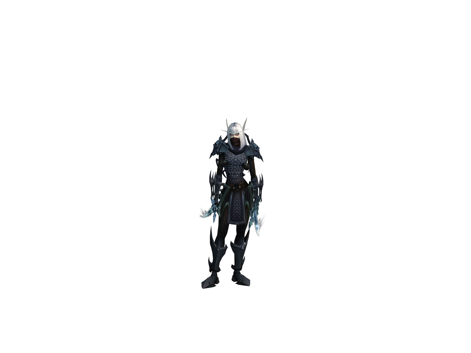 Vylle 3D character render