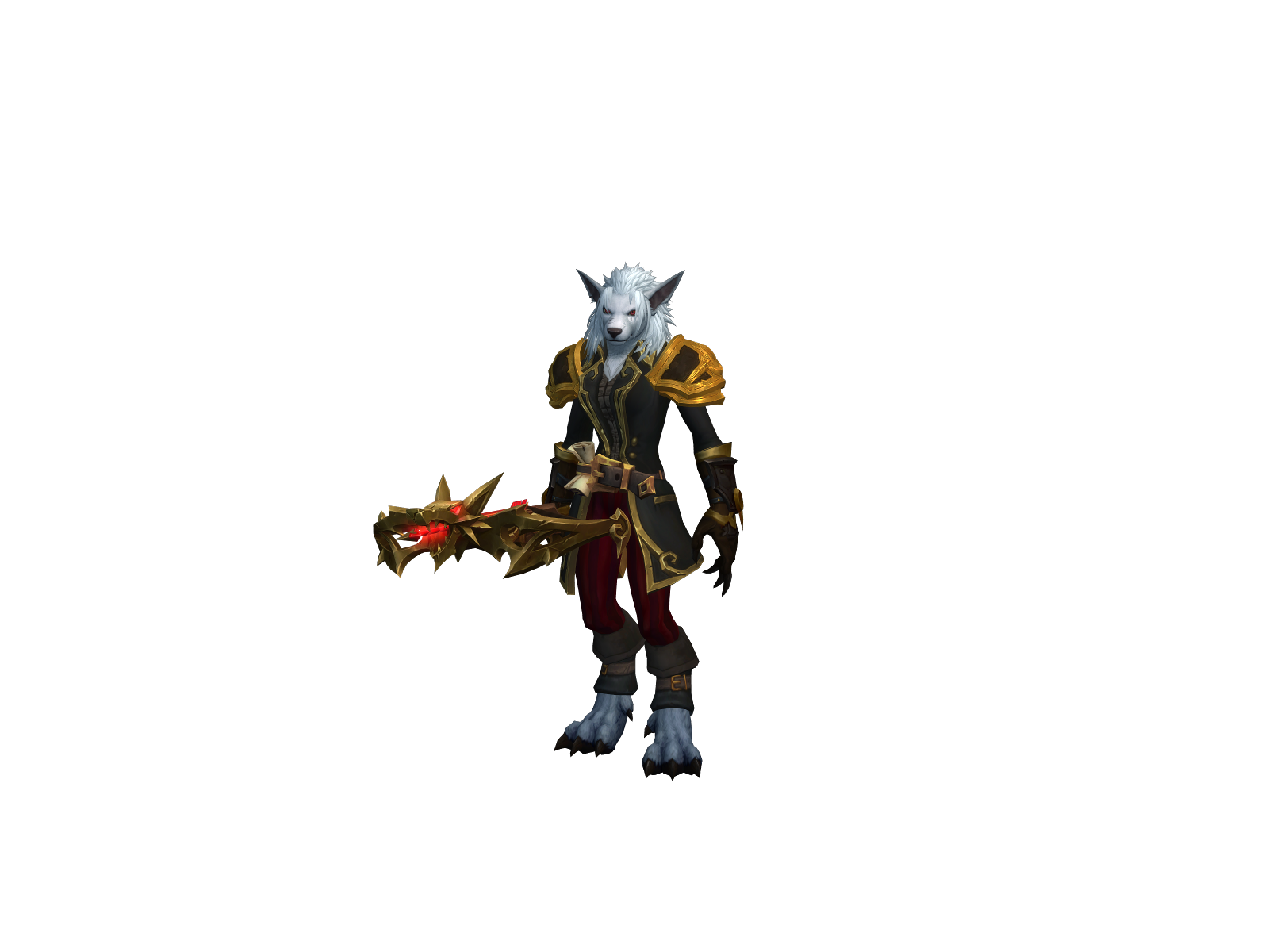 Lorethy 3D character render
