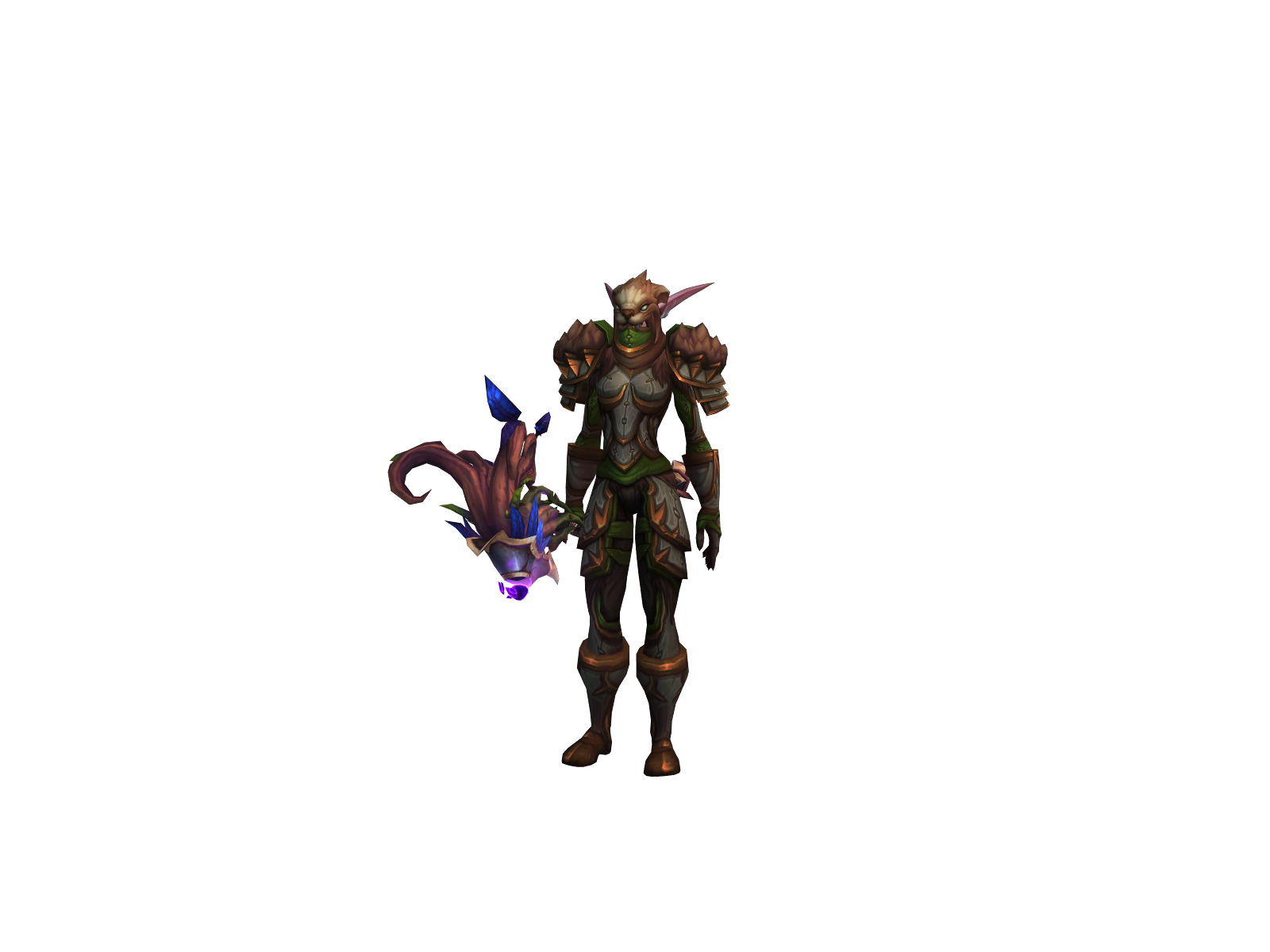 Skillfall 3D character render