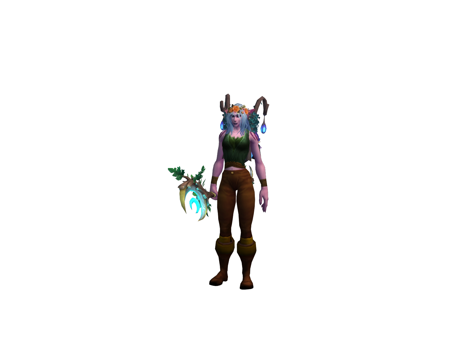 Zuriä 3D character render