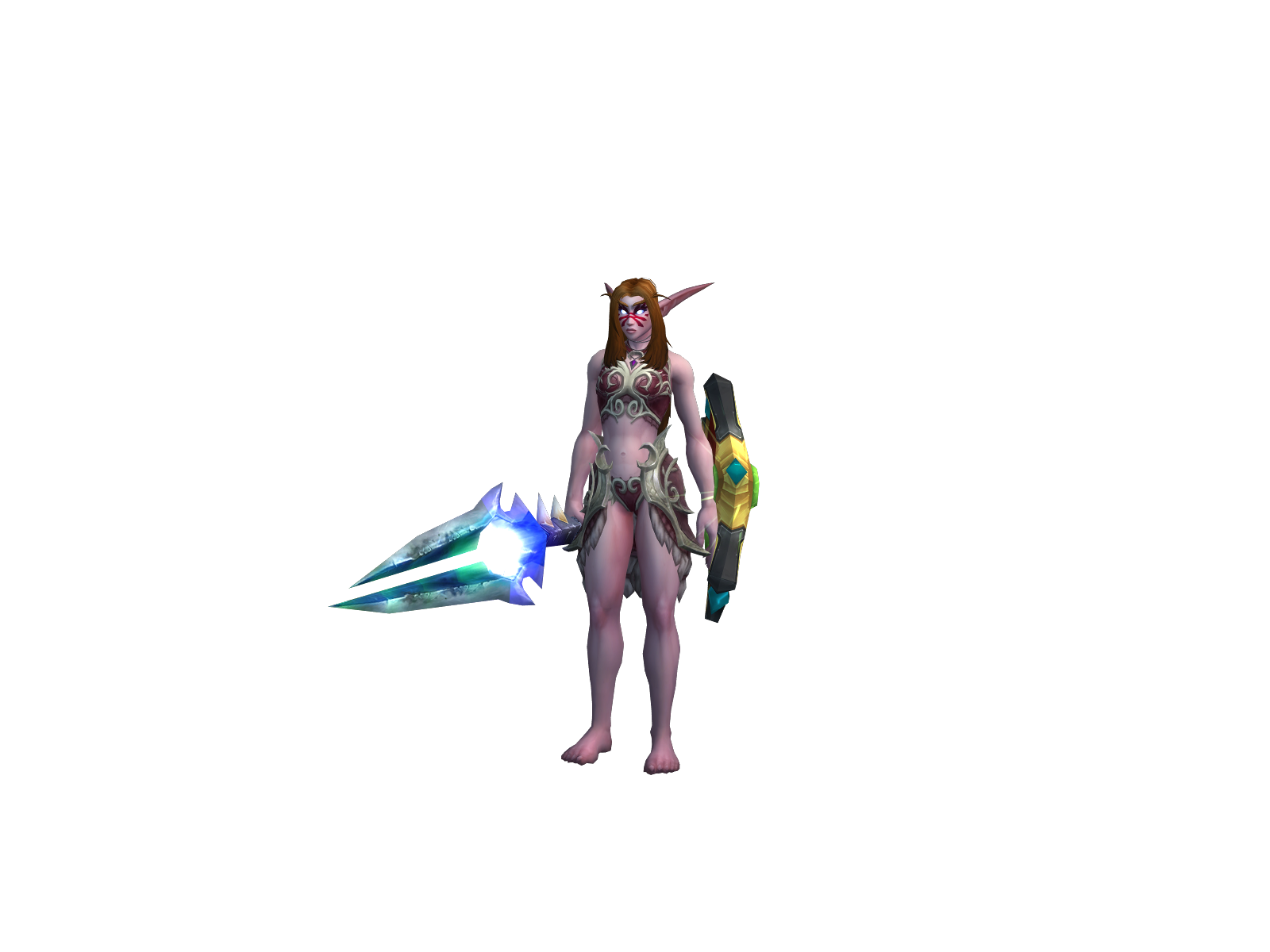 Sæber 3D character render