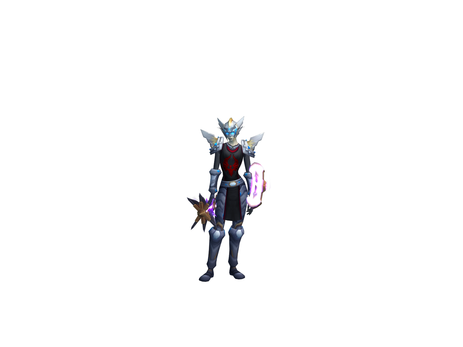 Oila 3D character render