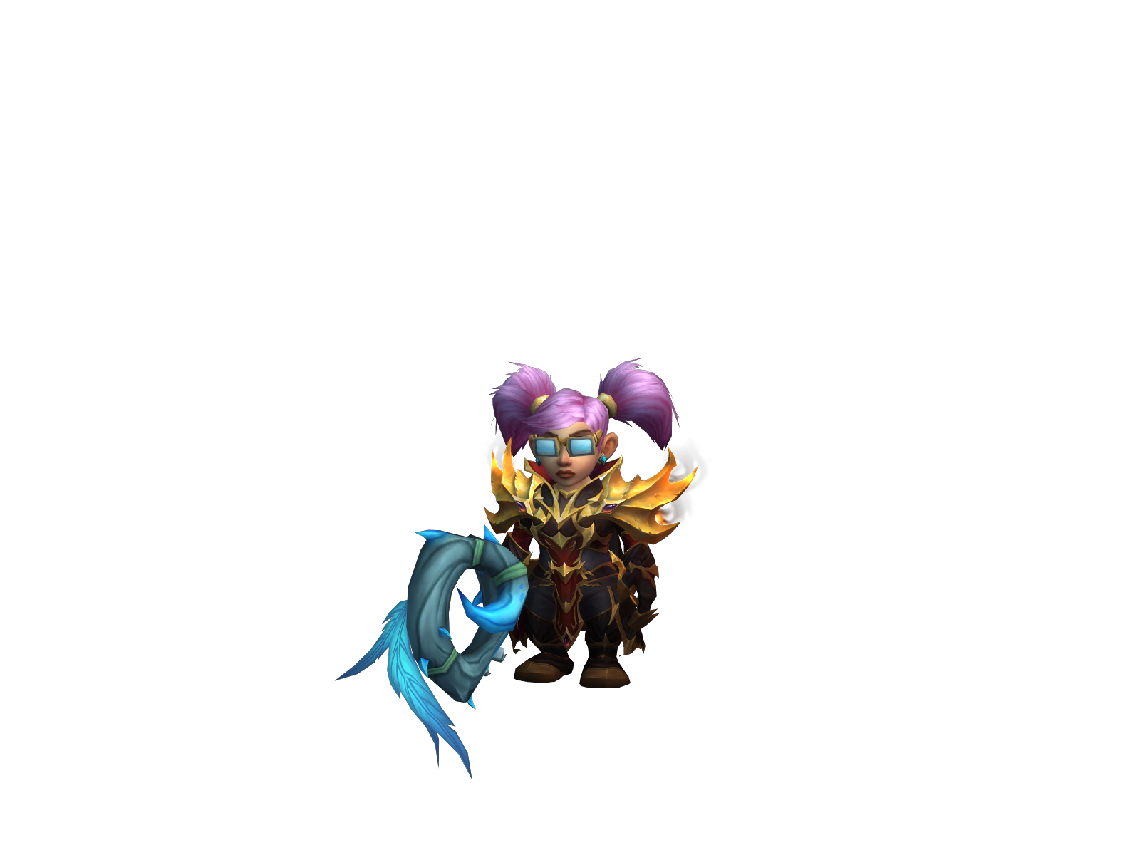 Finener 3D character render