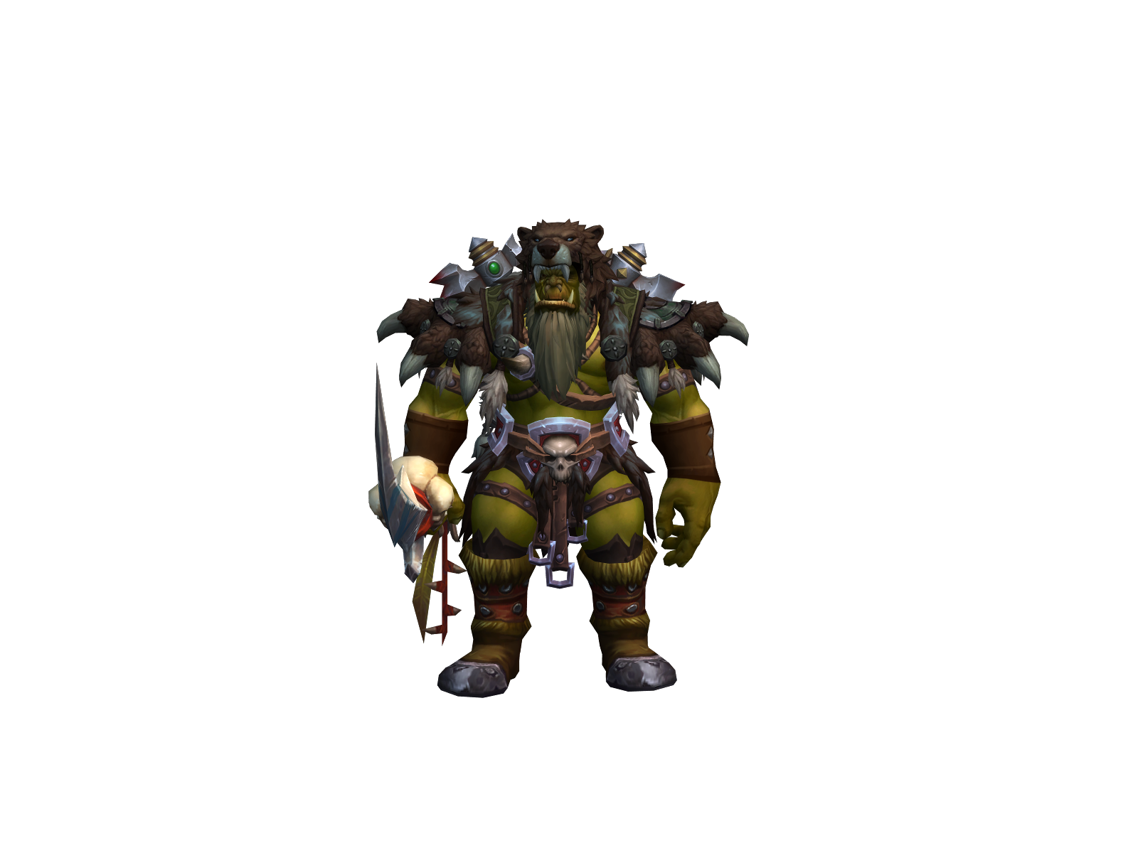 Subatai 3D character render