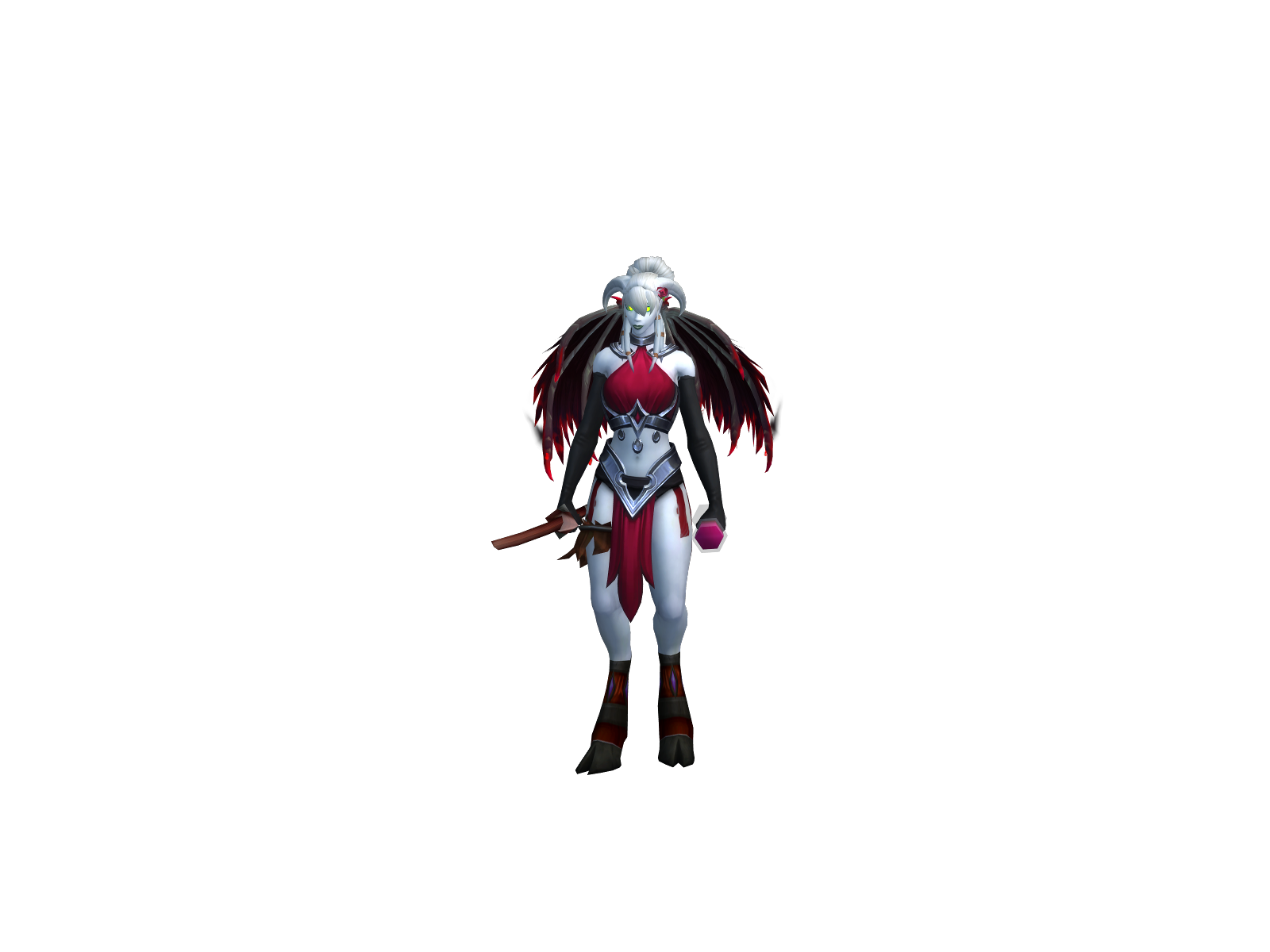 Babybokchoi 3D character render