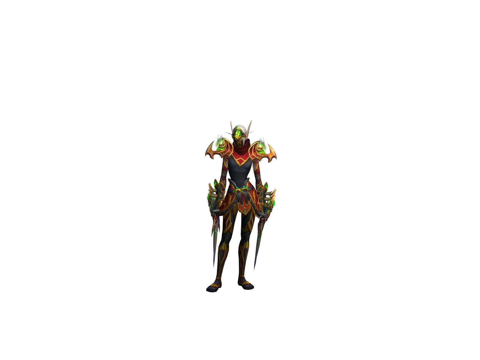 Nepenthys 3D character render