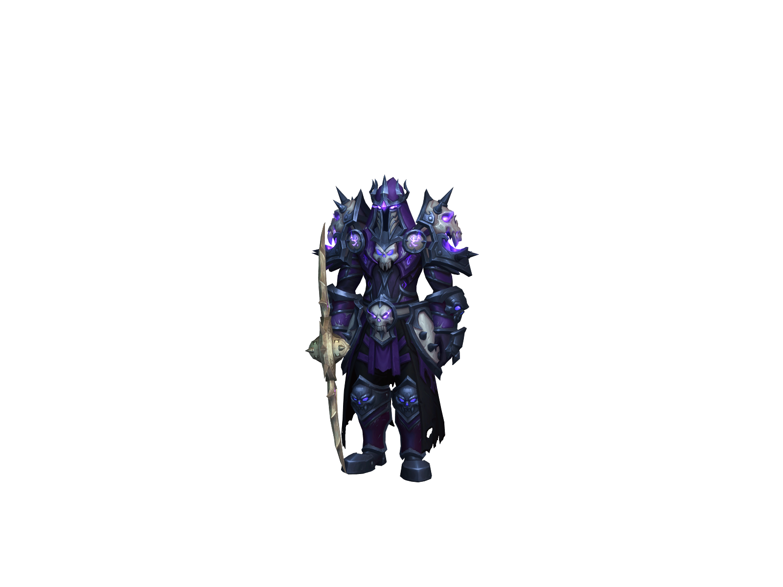 Mortraxis 3D character render