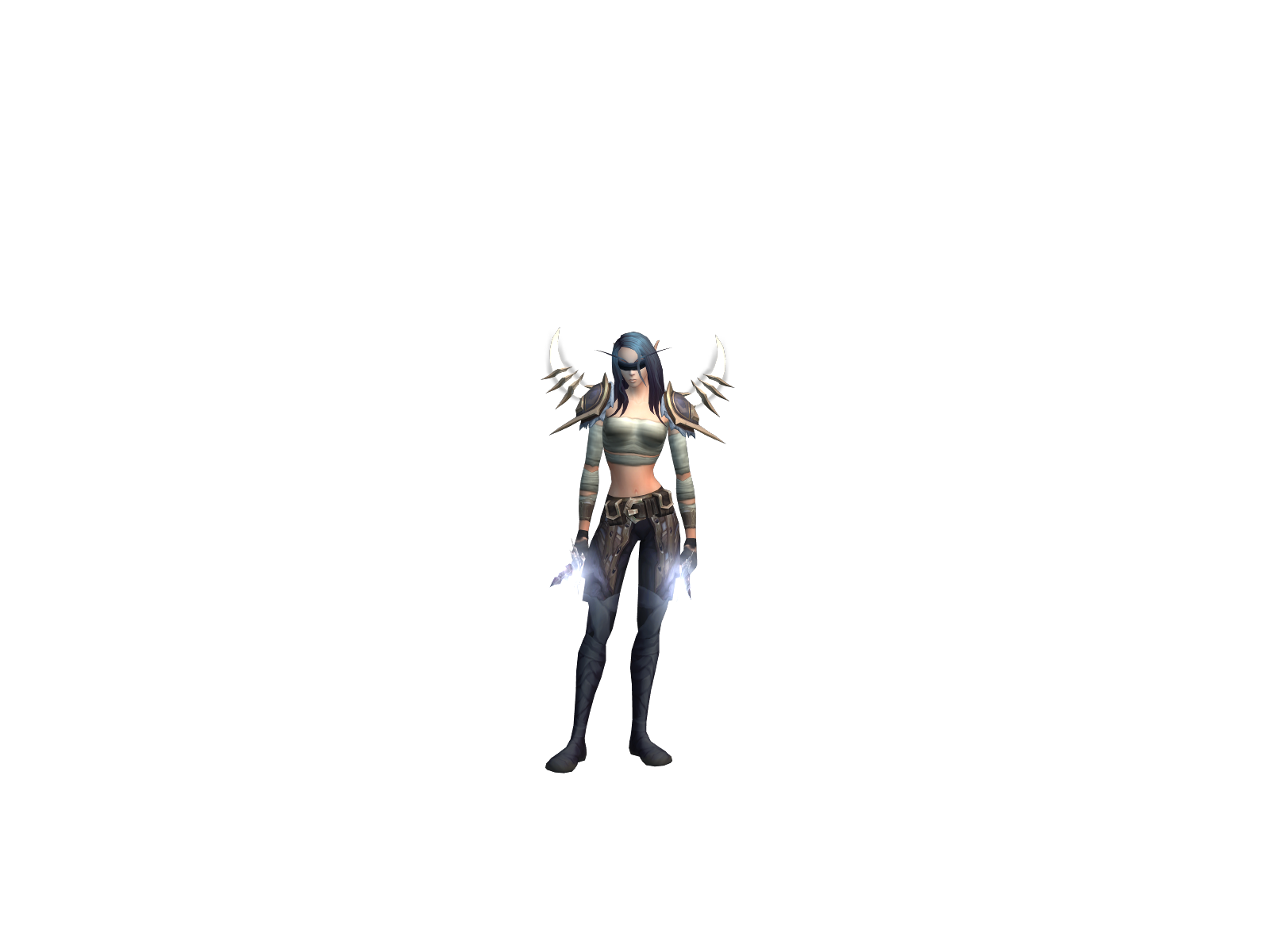 Acidpicklle 3D character render