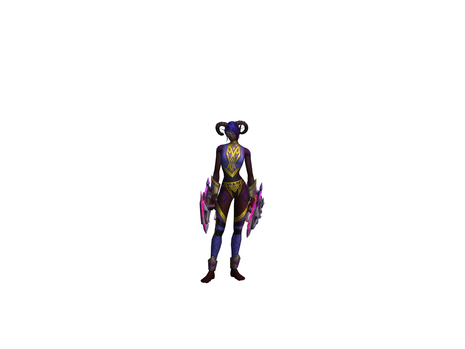 Ashtrisa 3D character render