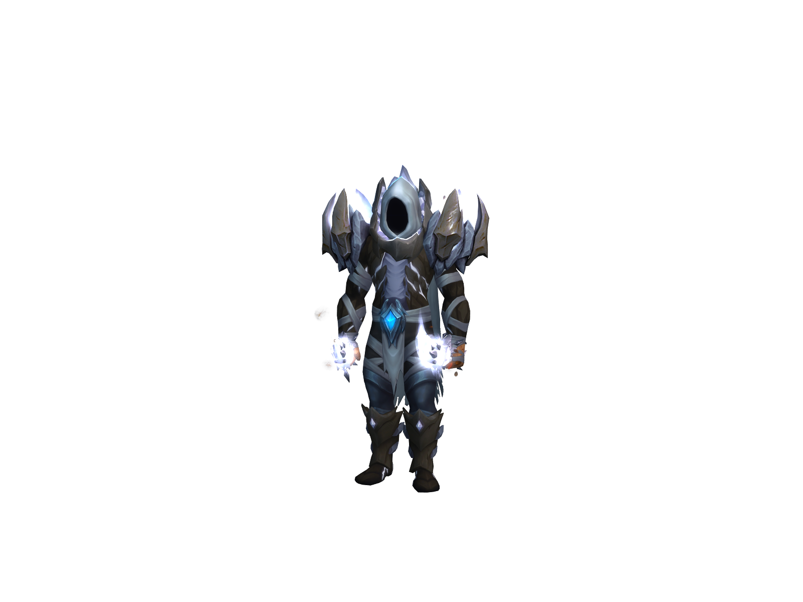 Voncrow 3D character render