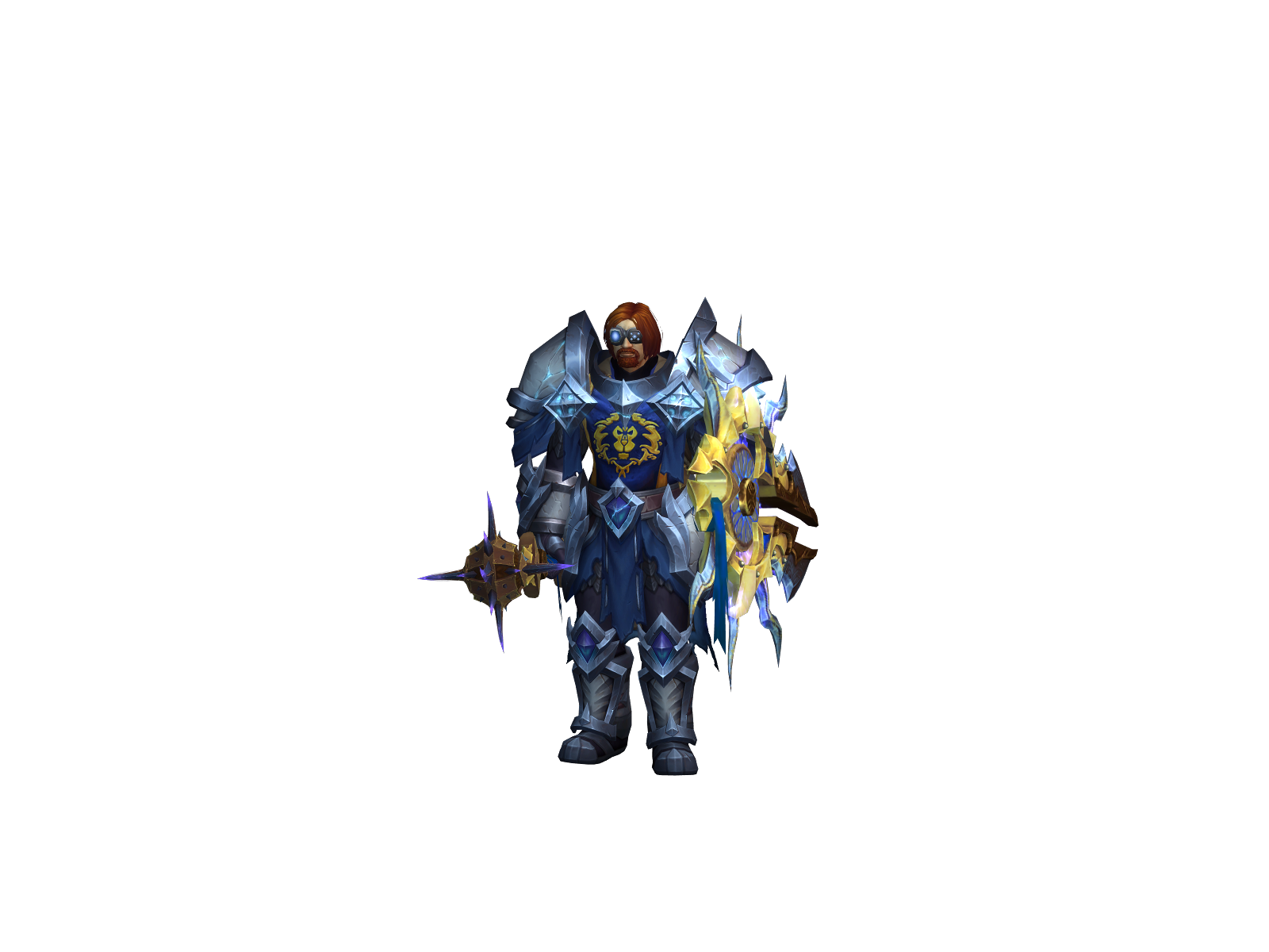 Gaurei 3D character render