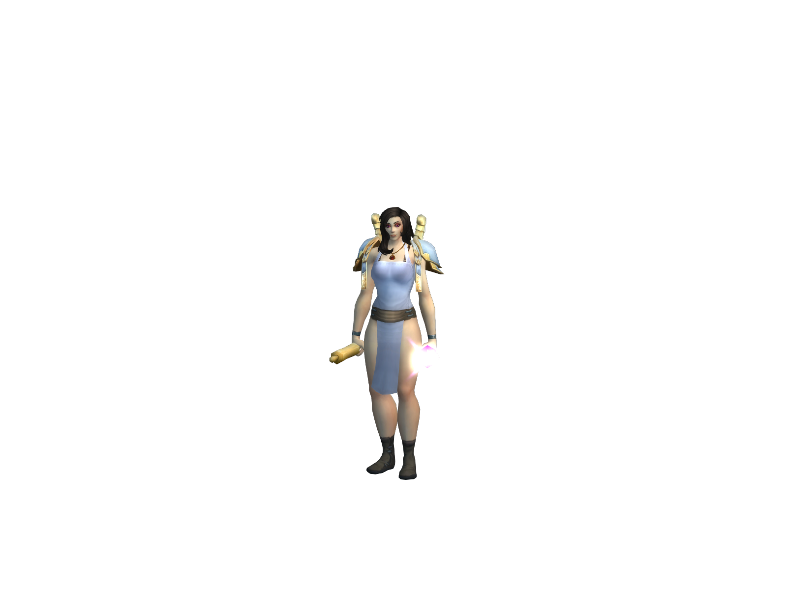 Sorçha 3D character render