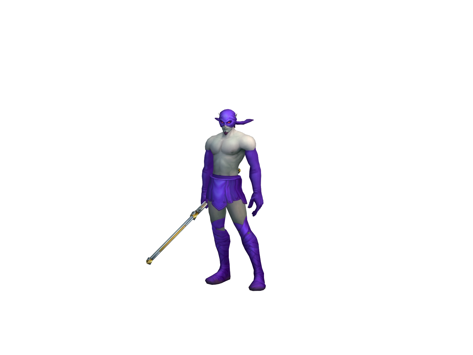 Ztalian 3D character render