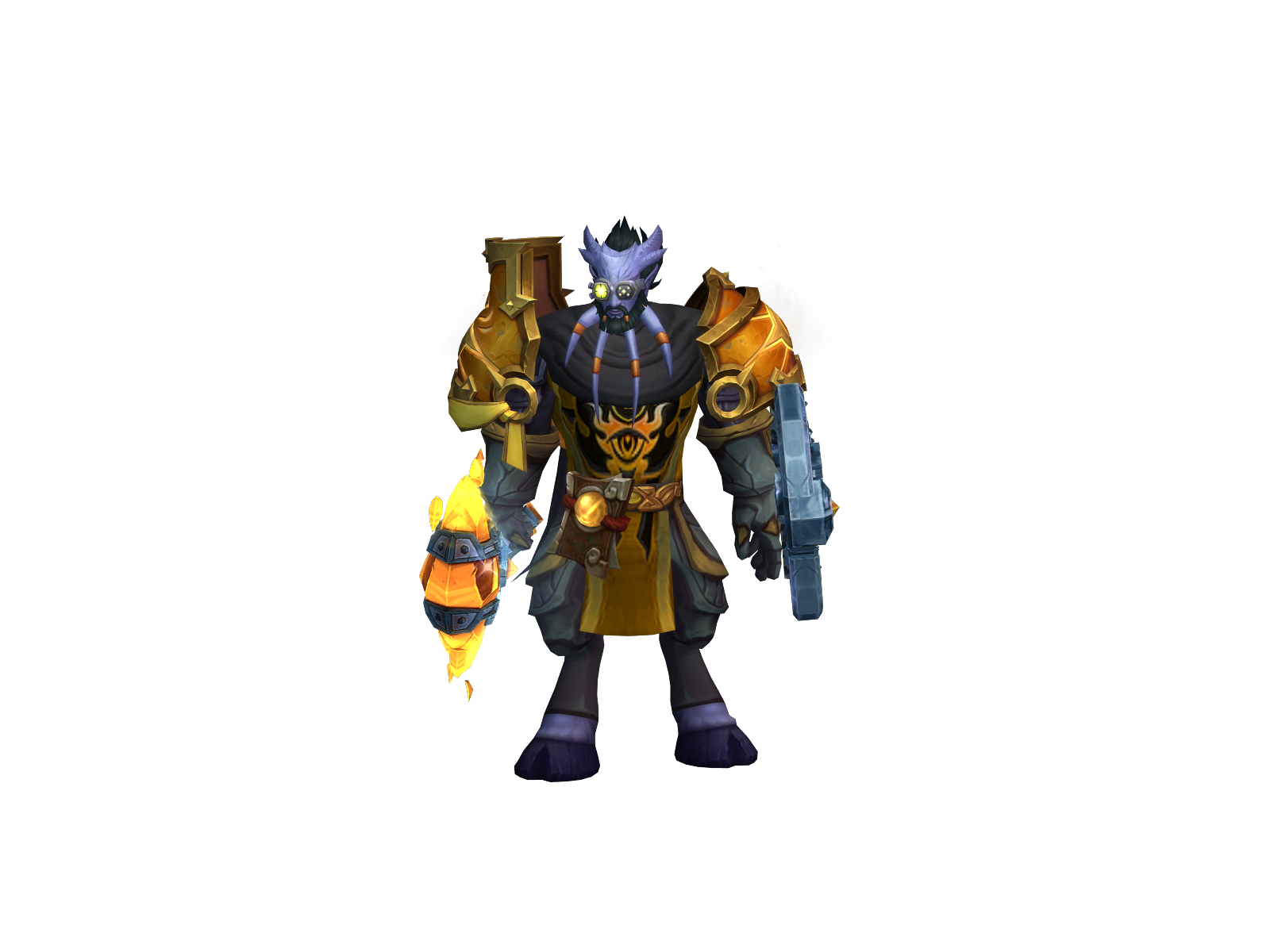 Luhar 3D character render