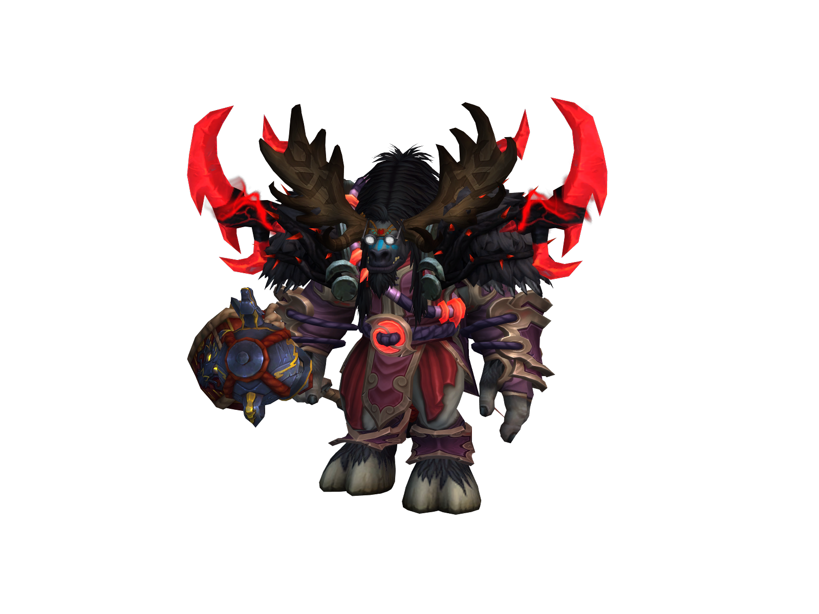 Xbloodraven 3D character render