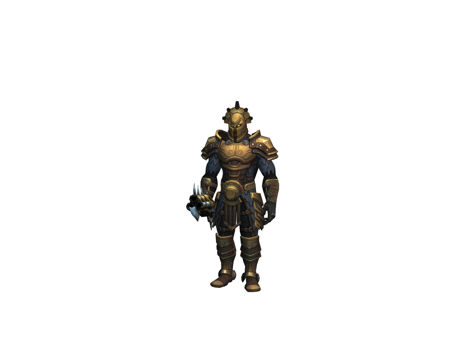 Draxxîl 3D character render