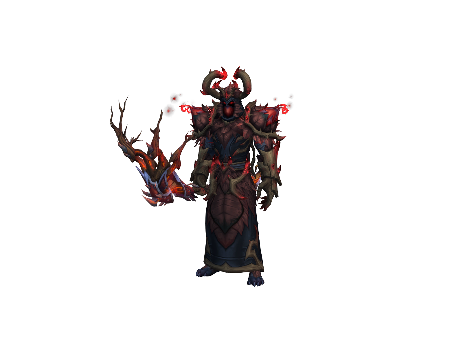 Quillhide 3D character render