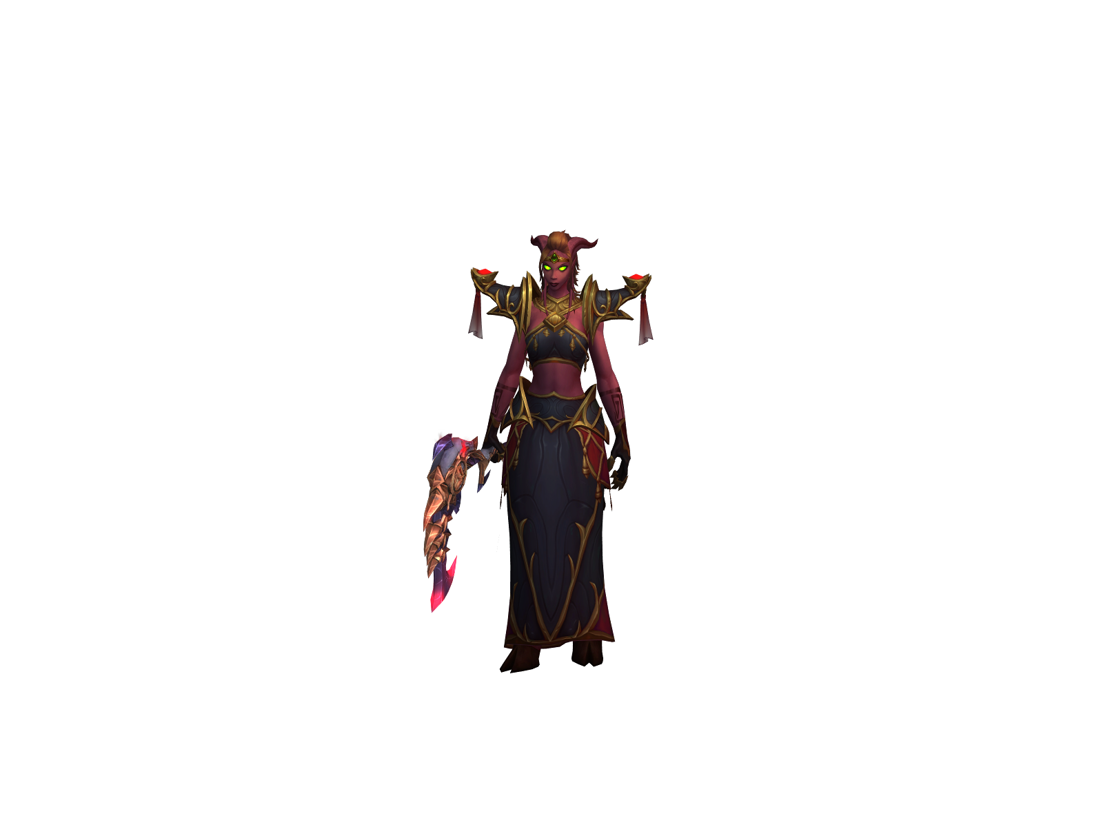 Sachrisa 3D character render