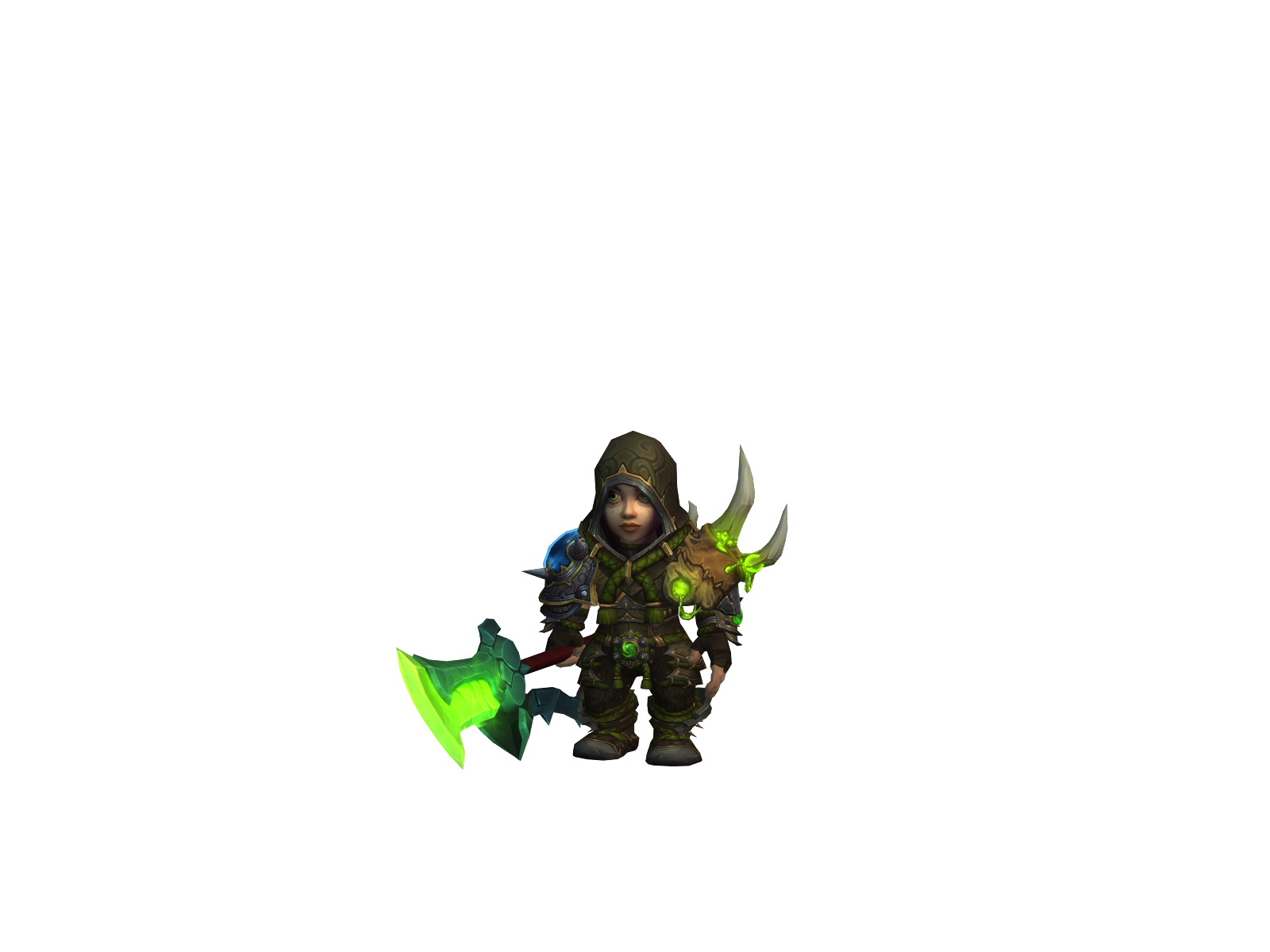 Iimadudee 3D character render